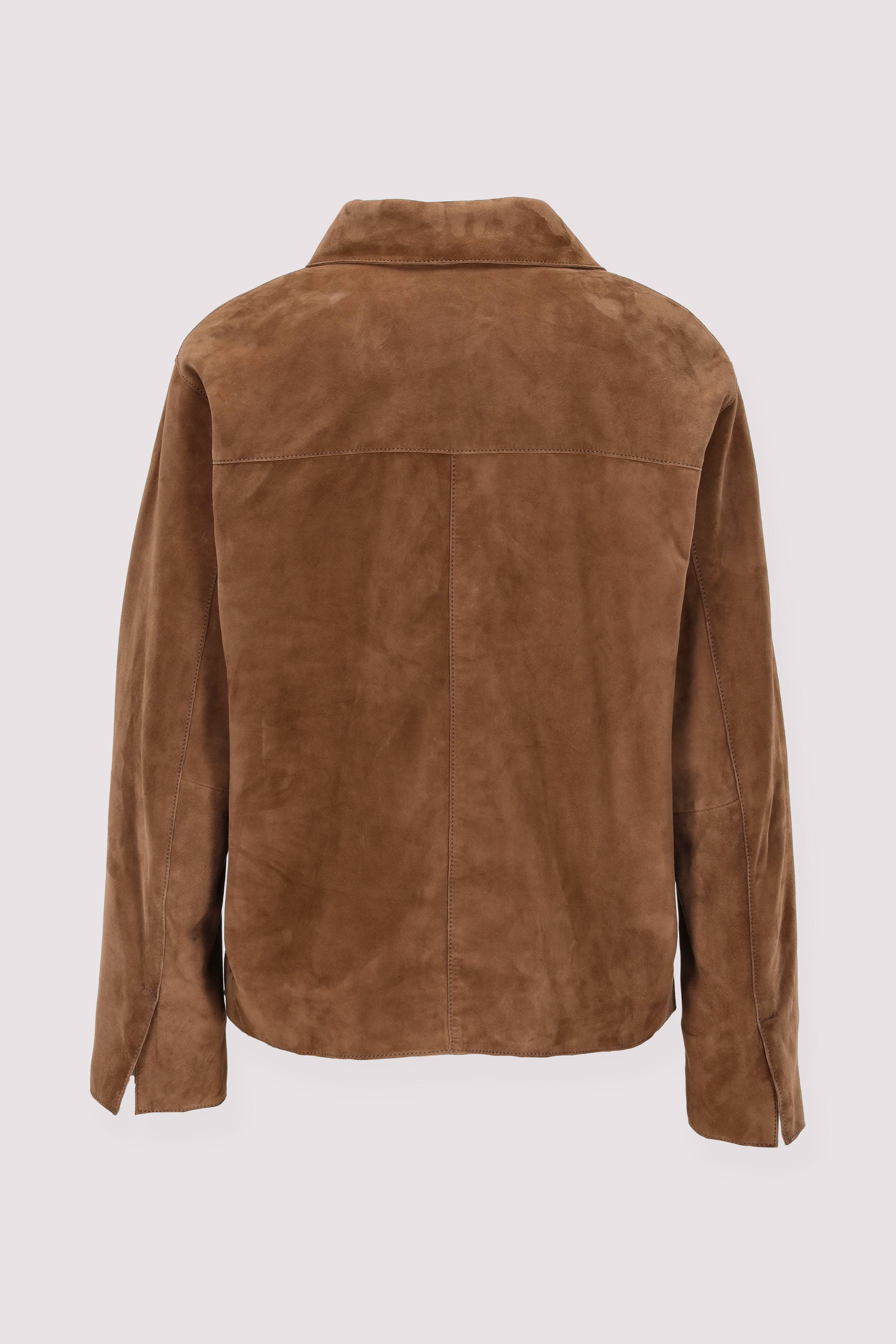 Oakwood Lederjacke braun zeitloser Chic