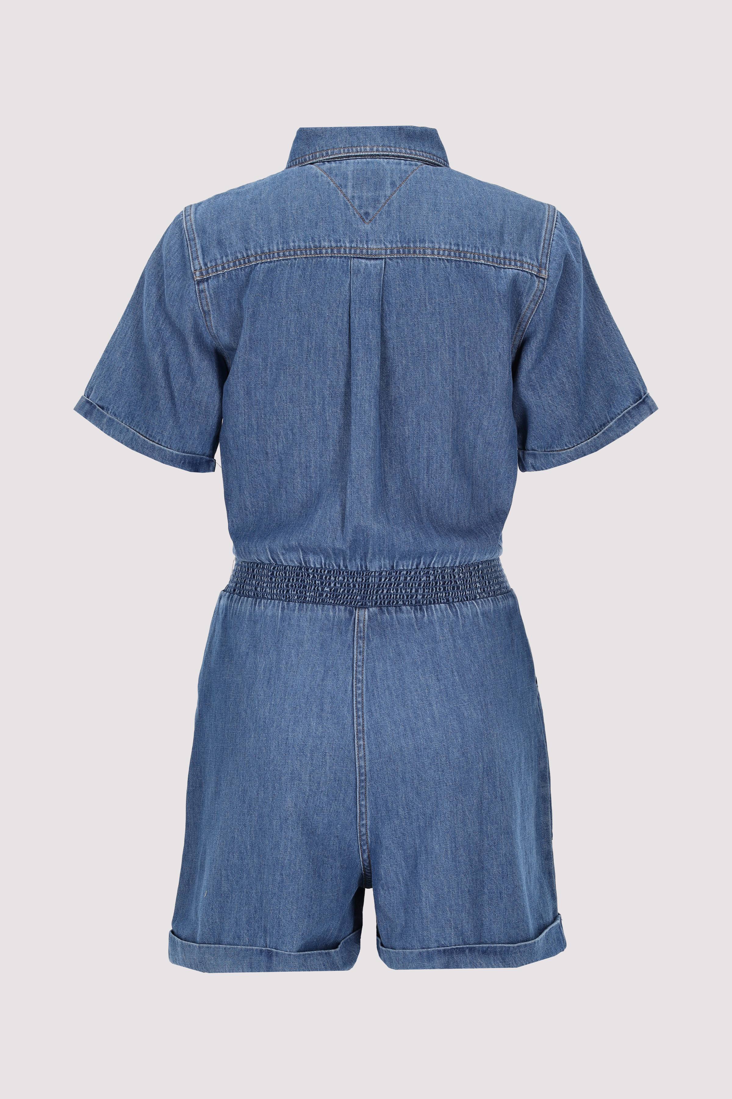 Tommy Jeans - TJW LT DENIM PLAYSUIT Tommy Jeans - TJW LT DENIM PLAYSUIT