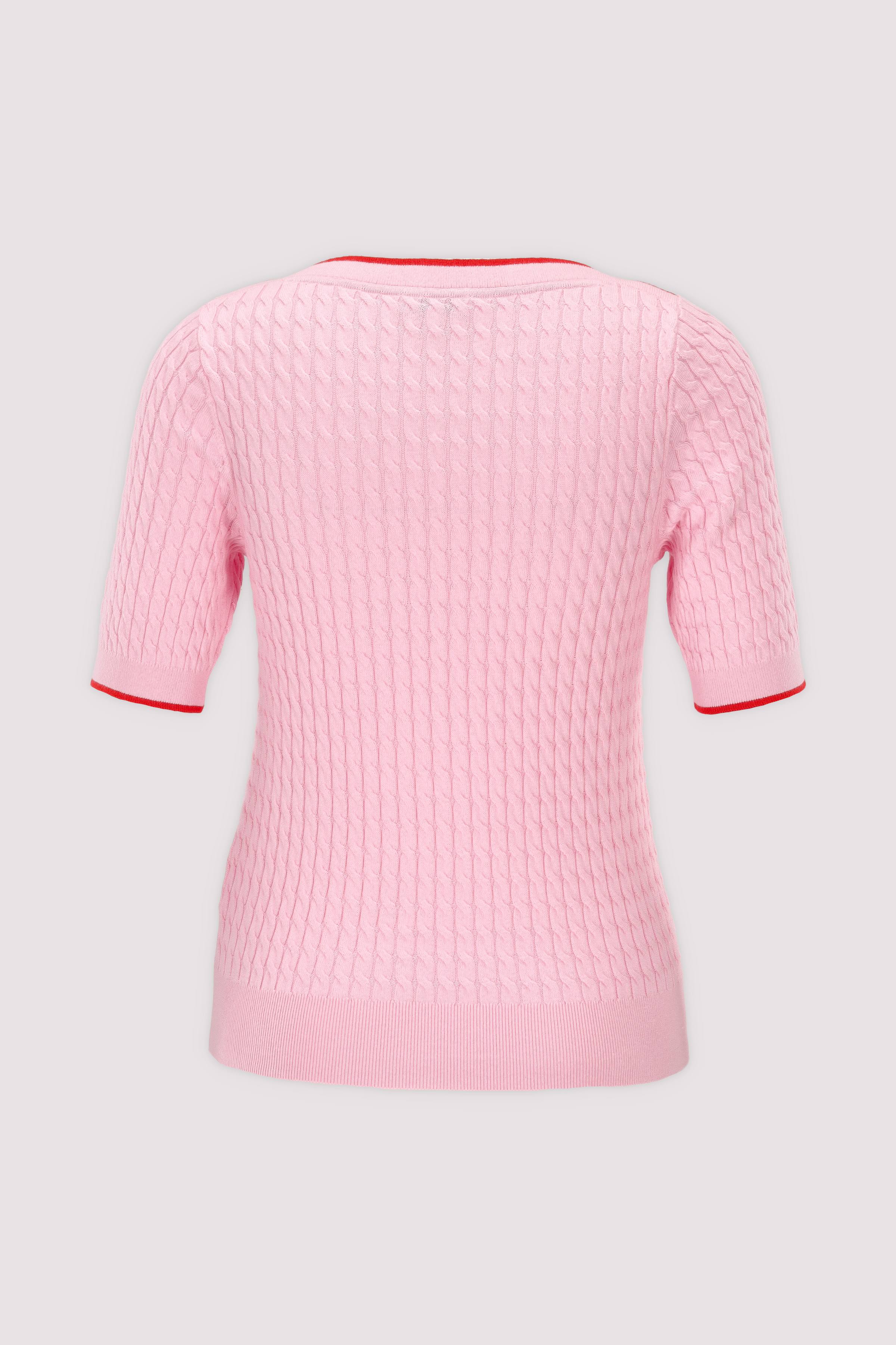 Kurzer Pullover pink von Tommy Hilfiger