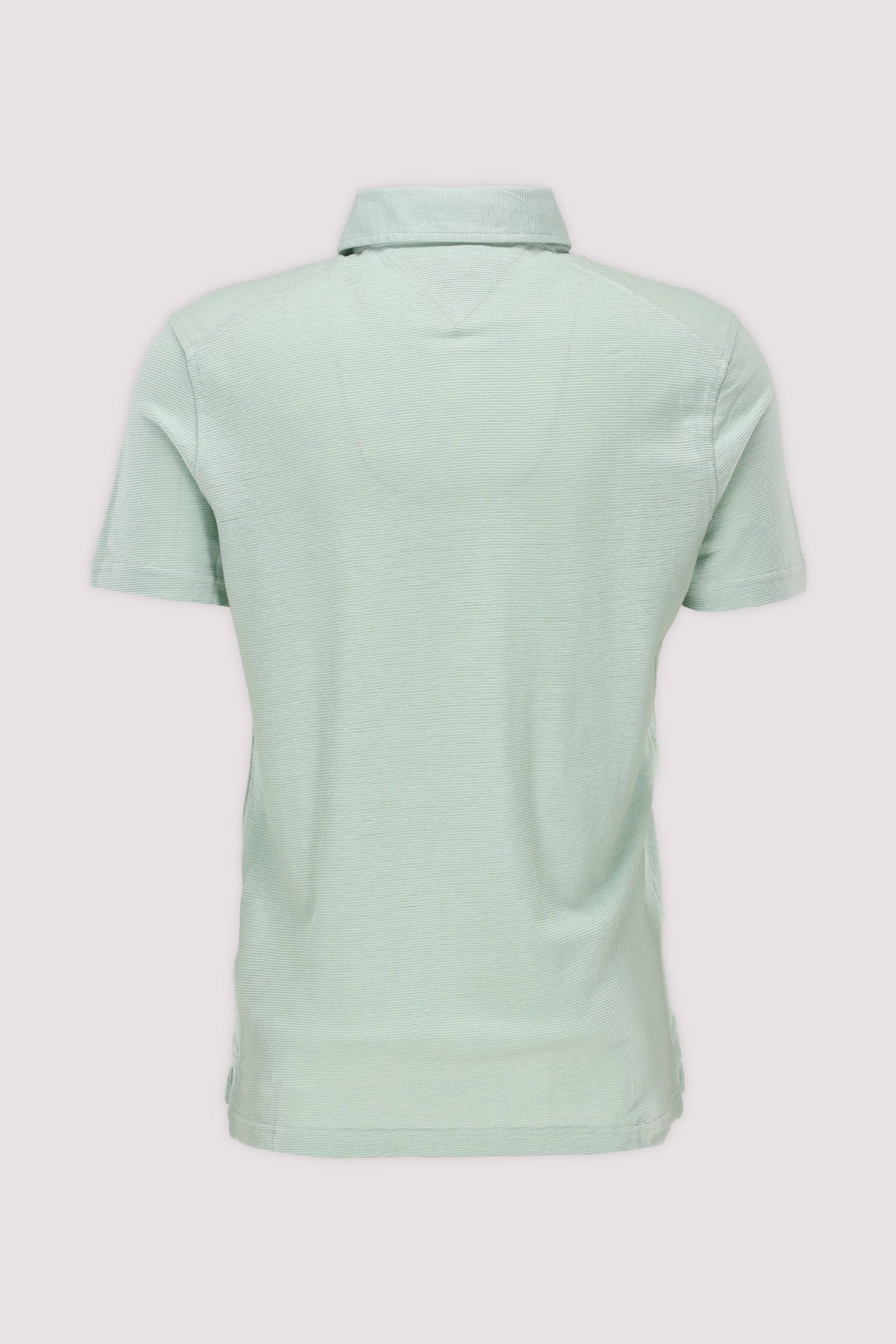 Tommy Hilfiger Poloshirt aus Leinenmix