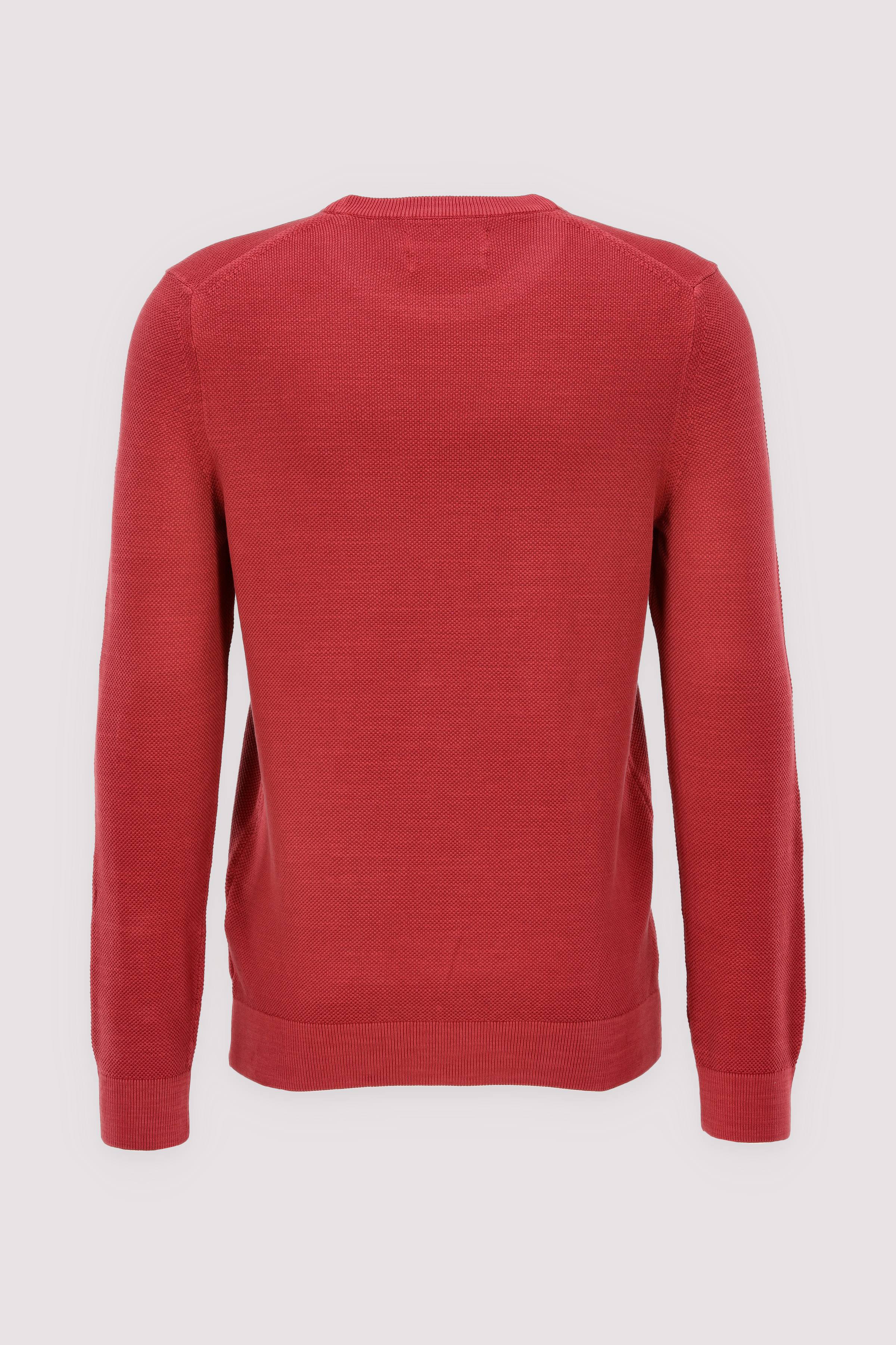 Crewneck, cotton slub, piqué s