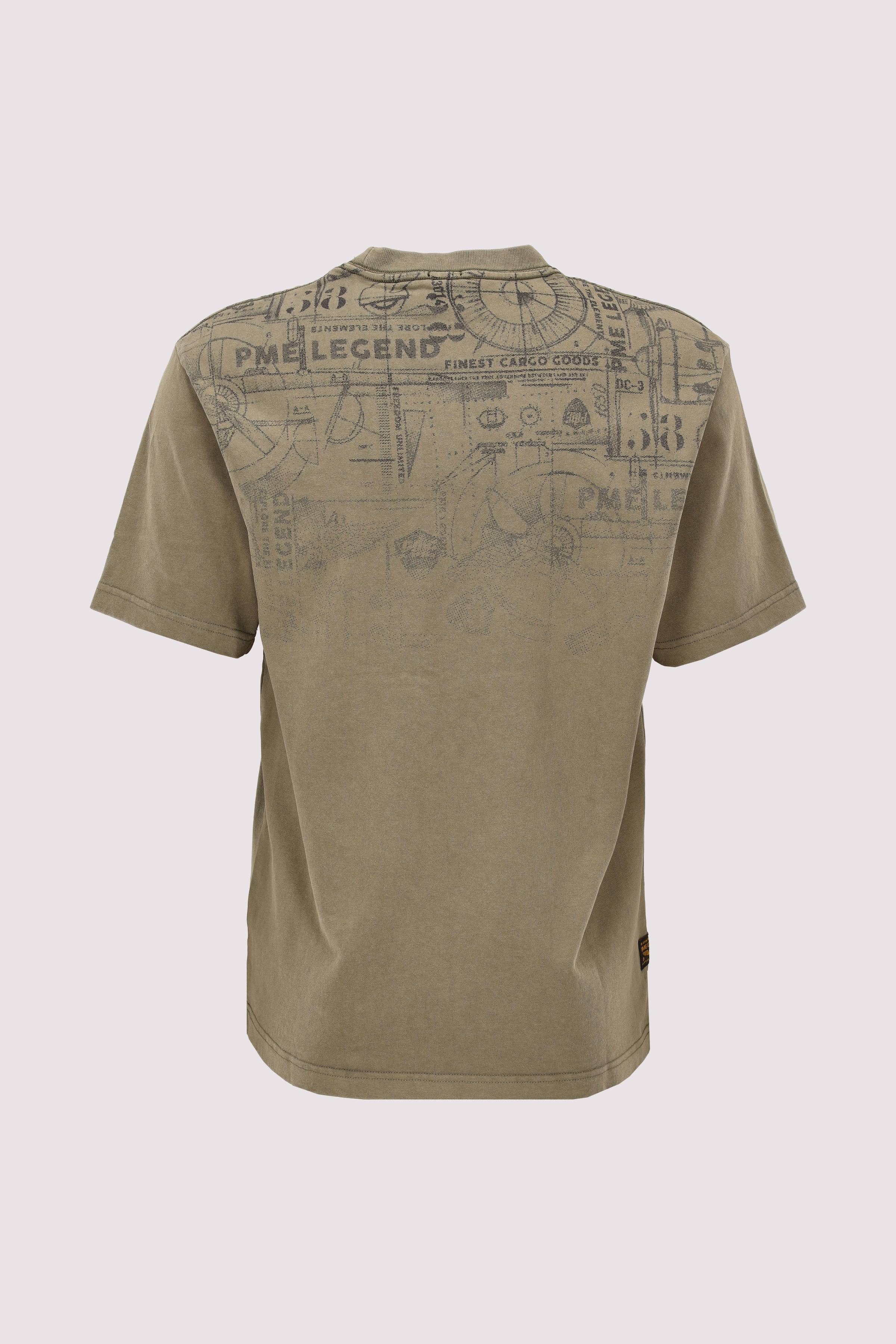 Short sleeve r-neck heavy oe j