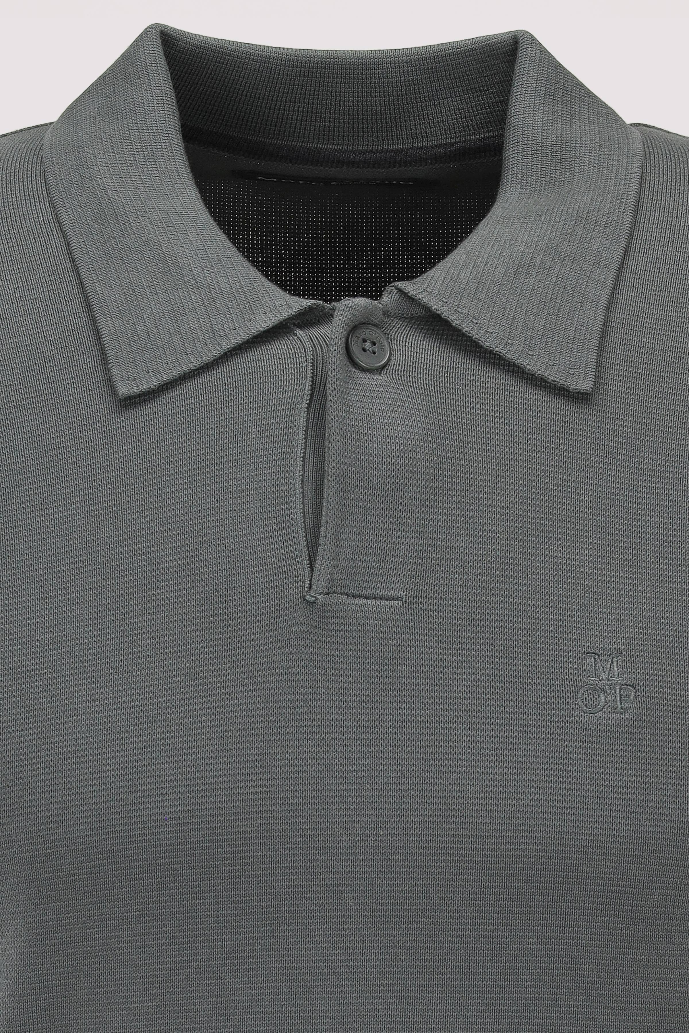 Marc O Polo Casual - Kurzarm-Poloshirt Marc O'Polo Grün