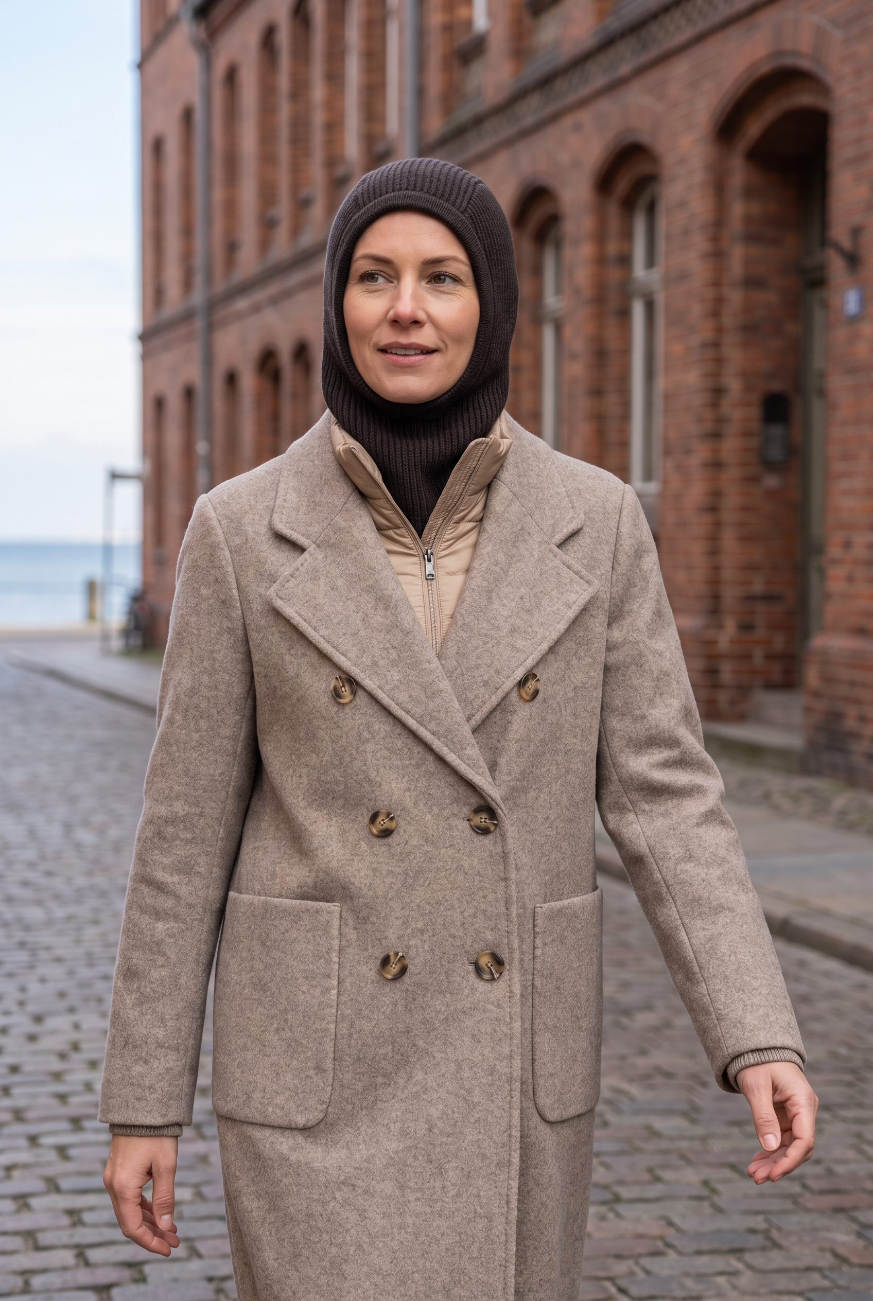 Balaclava Chocolate Damen von Unio Hambu