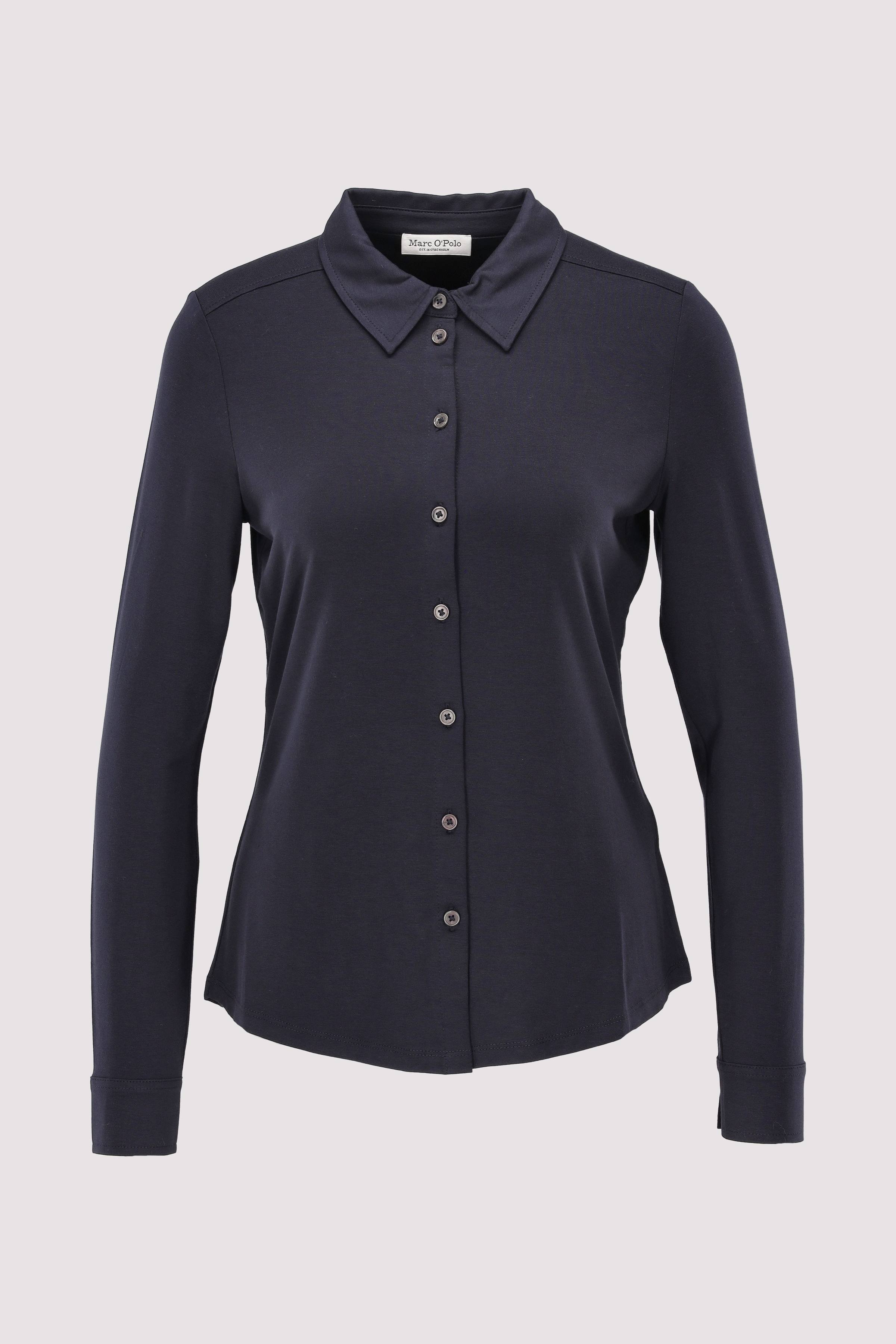 Jersey-blouse, long sleeve, co