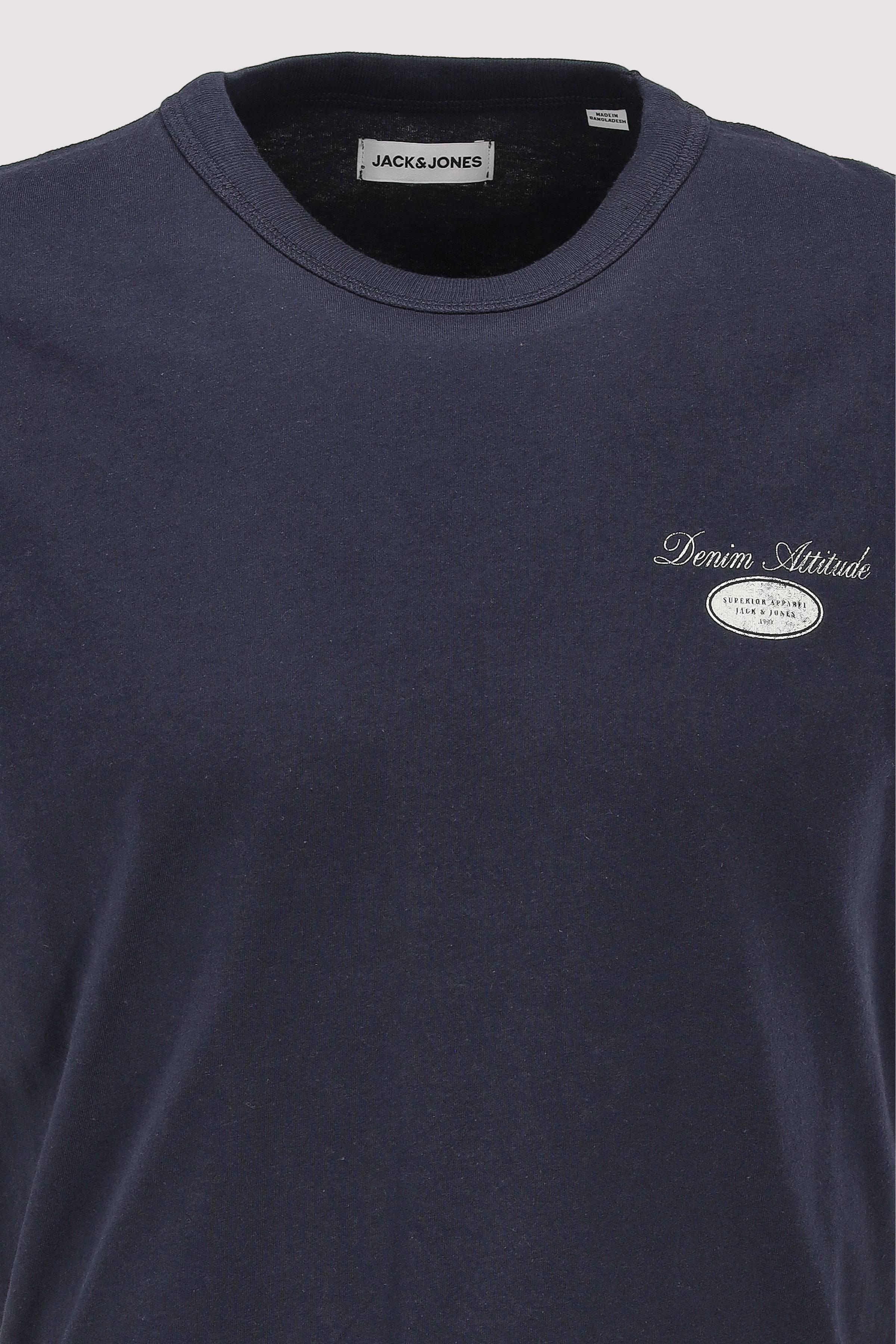 Jack and Jones - JJEDOVER GRAPHIC TEE SS CREW N