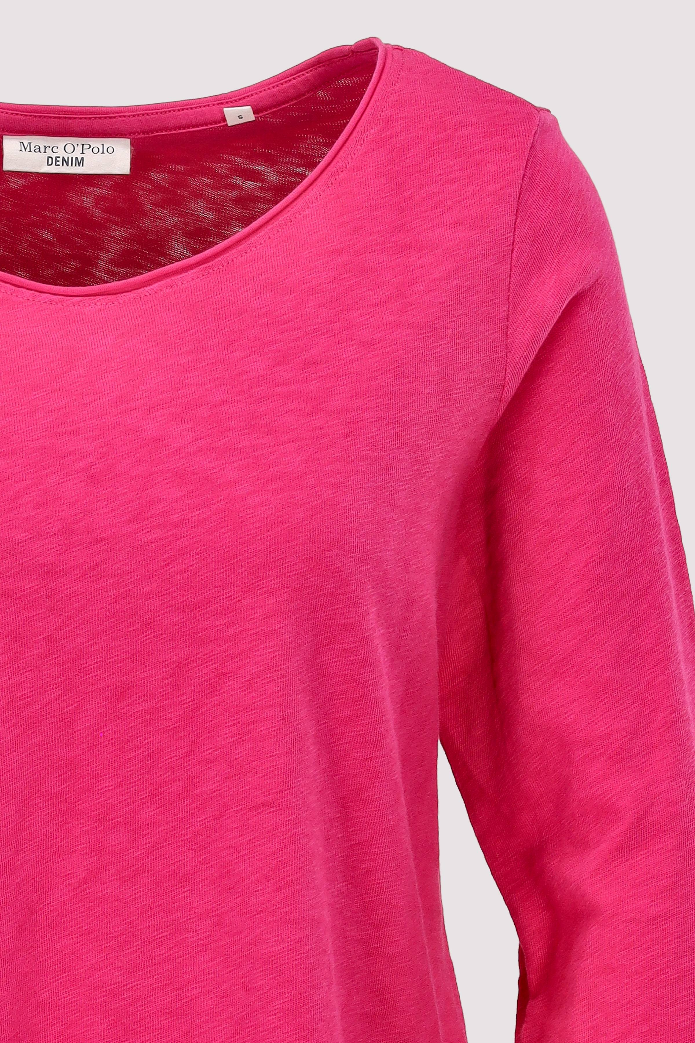 Marc O'Polo Denim - T-Shirt, LSL, Raw Cut Details