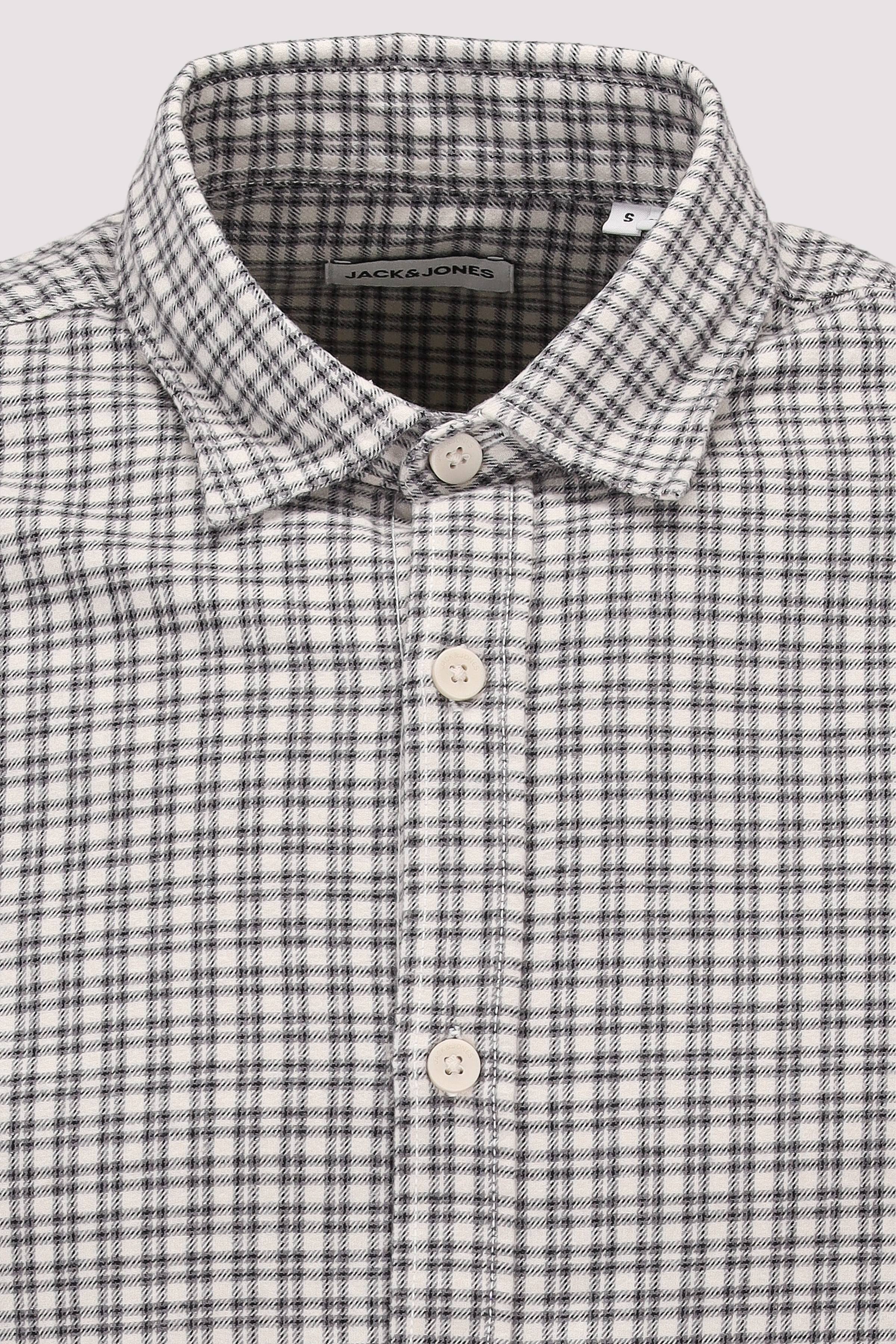 Jack and Jones - Jack and Jones Langarmhemd Cloud dancer