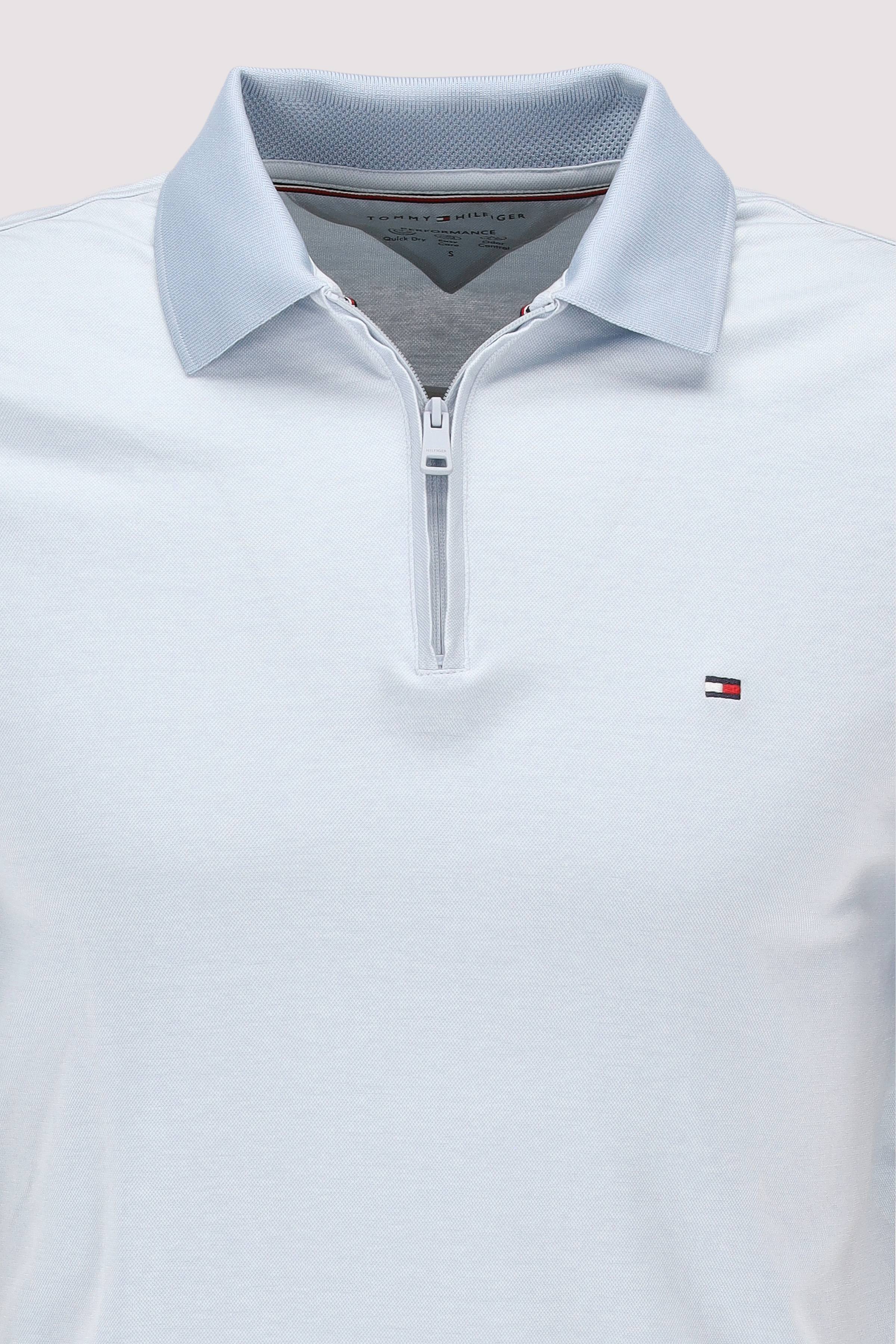 Tommy Hilfiger - PERFORMANCE OXFORD ZIP REG POL Tommy Hilfiger - PERFORMANCE OXFORD ZIP REG POL
