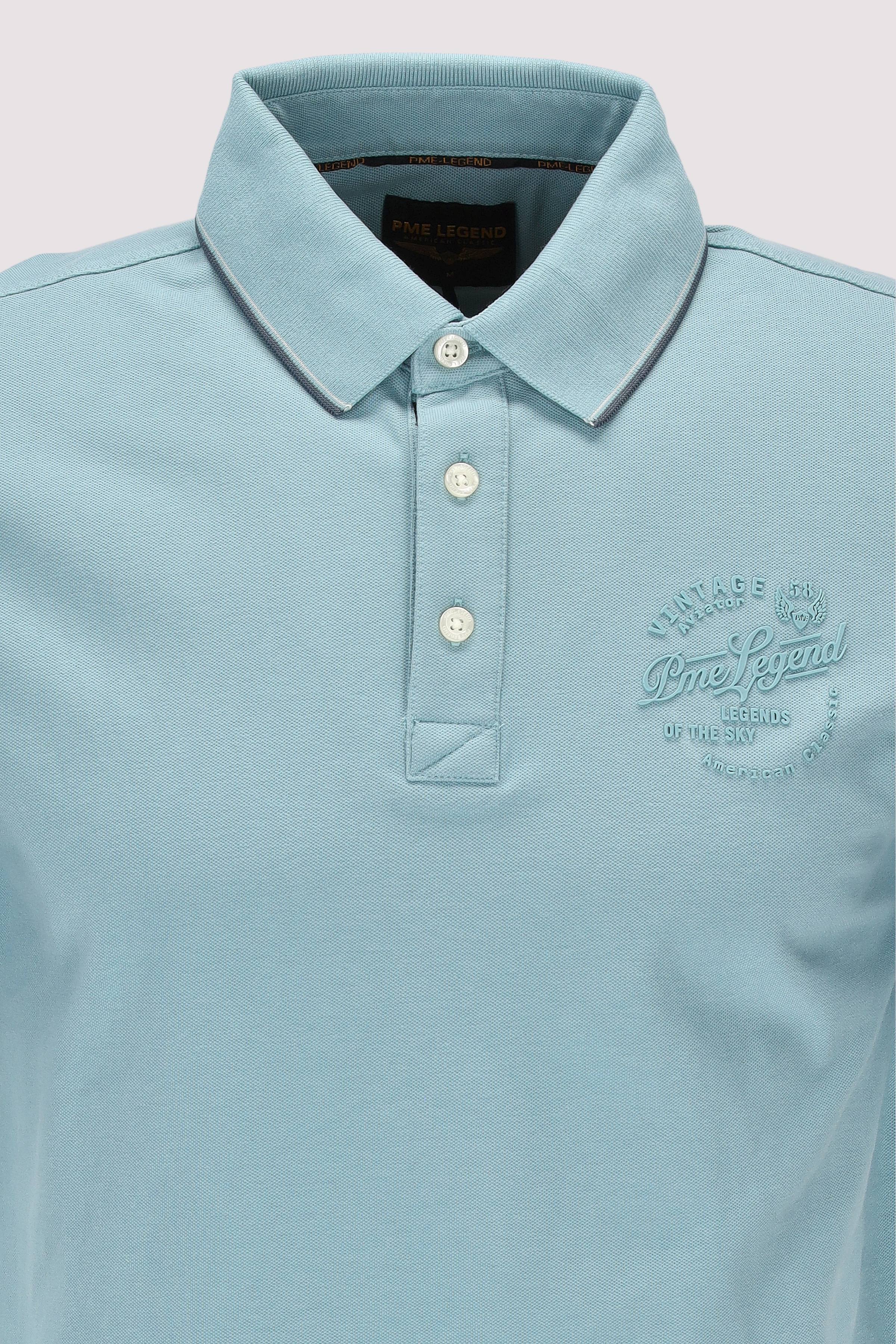PME Legend - Short sleeve polo stretch piqu PME Legend - Short sleeve polo stretch piqu