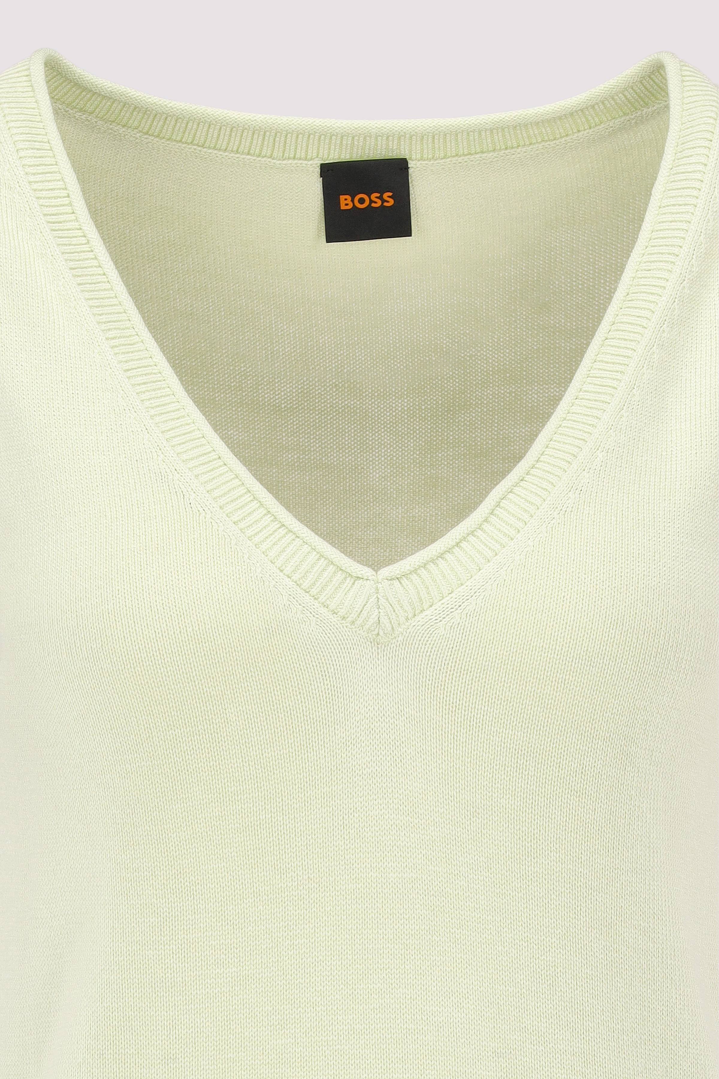 BOSS - BOSS Damen Top Bright Green mit Kaschmir