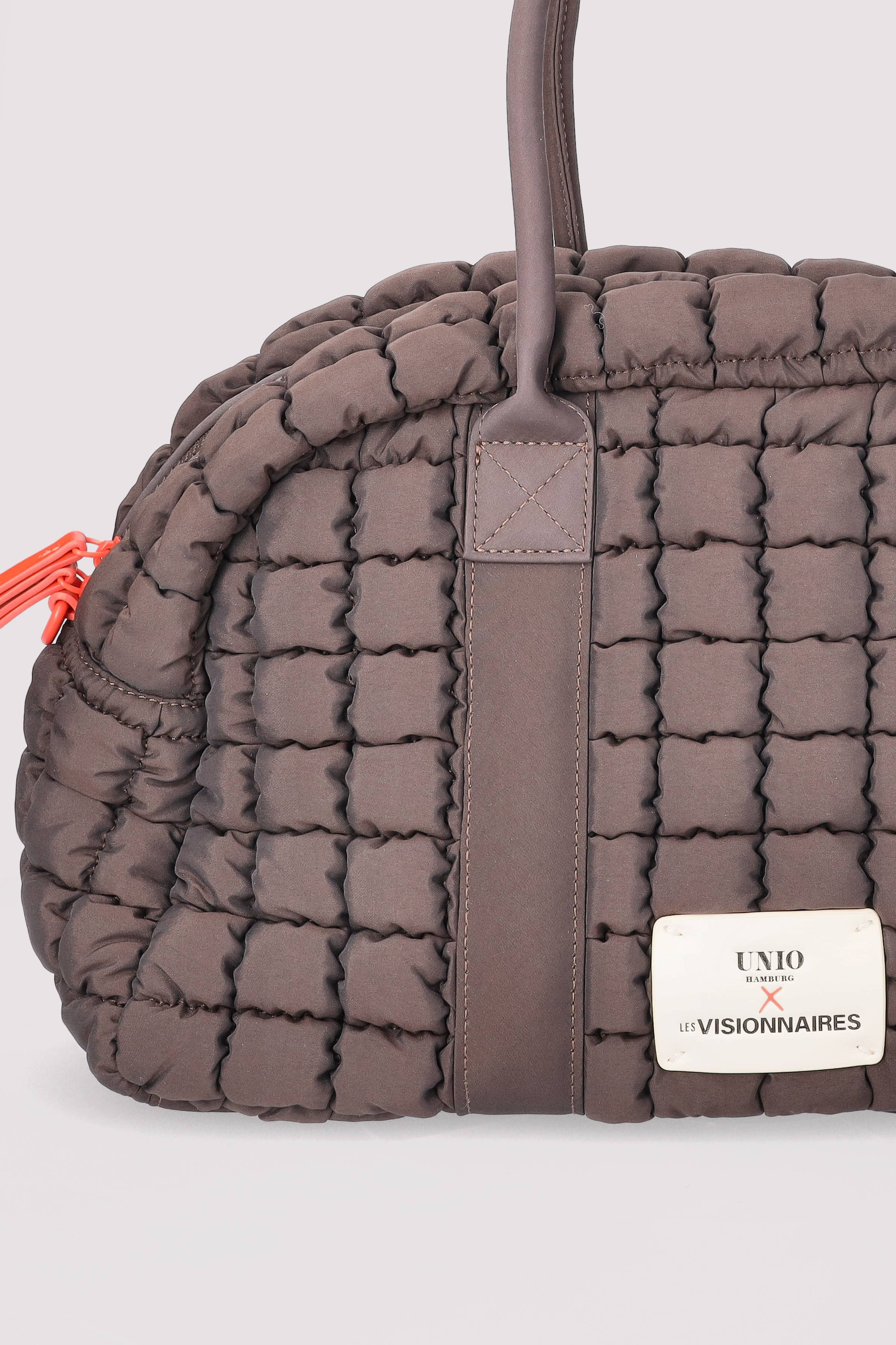 Les Visionnaires Schultertasche Chocolat