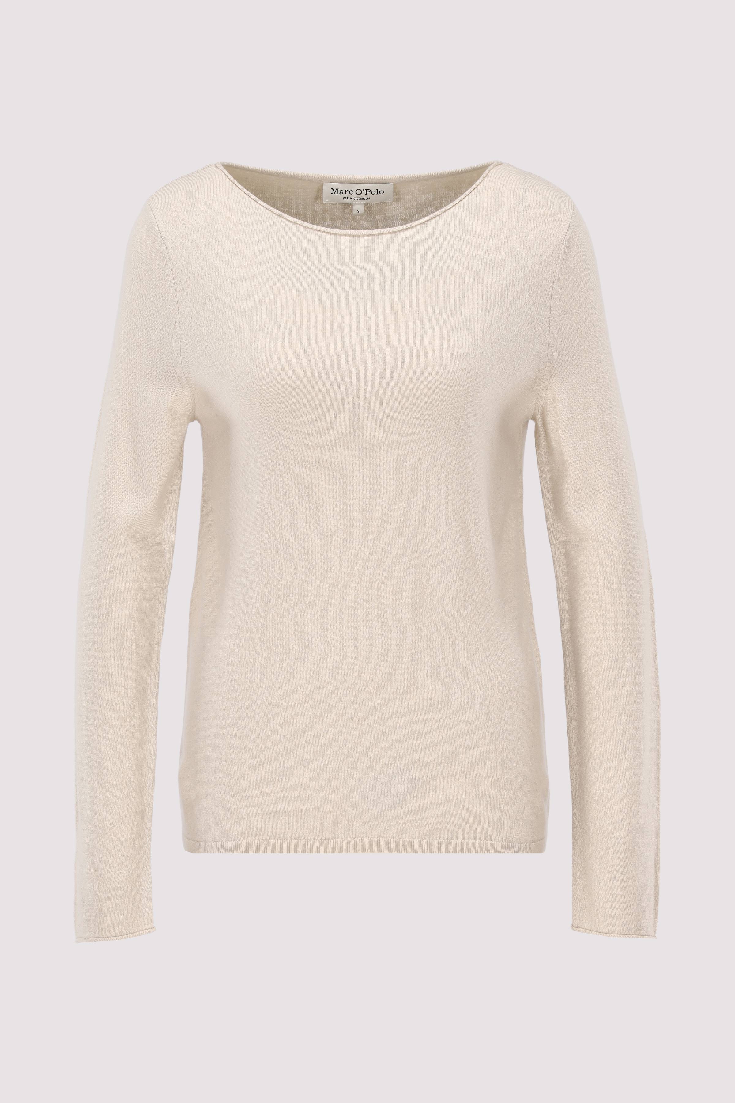 Pullover, longsleeve, boat nec