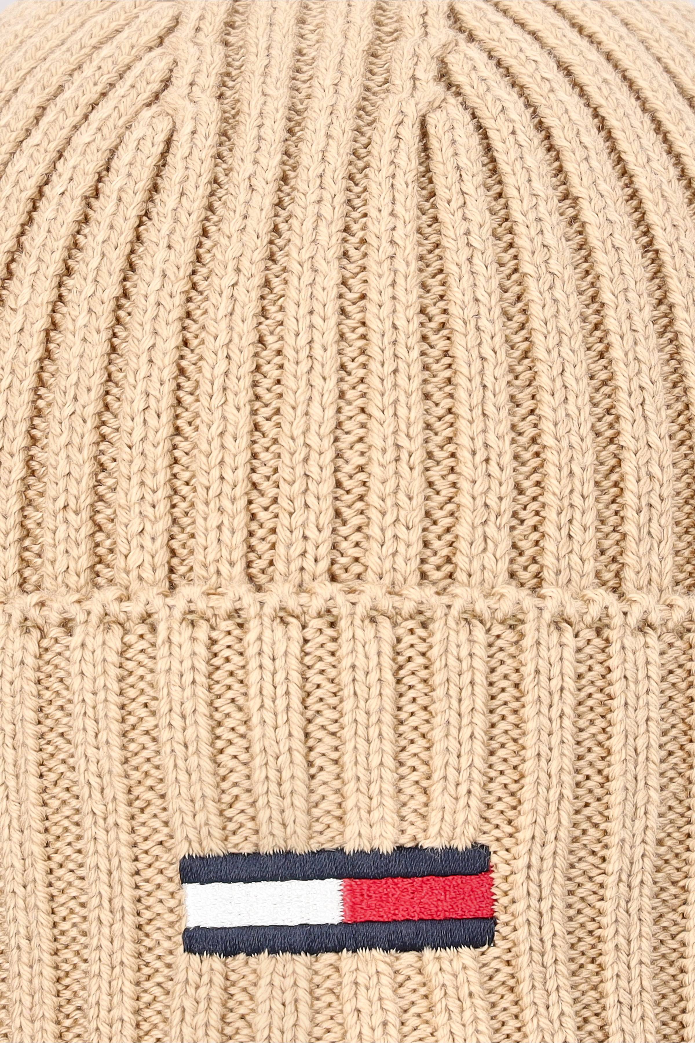 Tommy Hilfiger - TJM ELONGATED FLAG BEANIE Tommy Hilfiger - TJM ELONGATED FLAG BEANIE