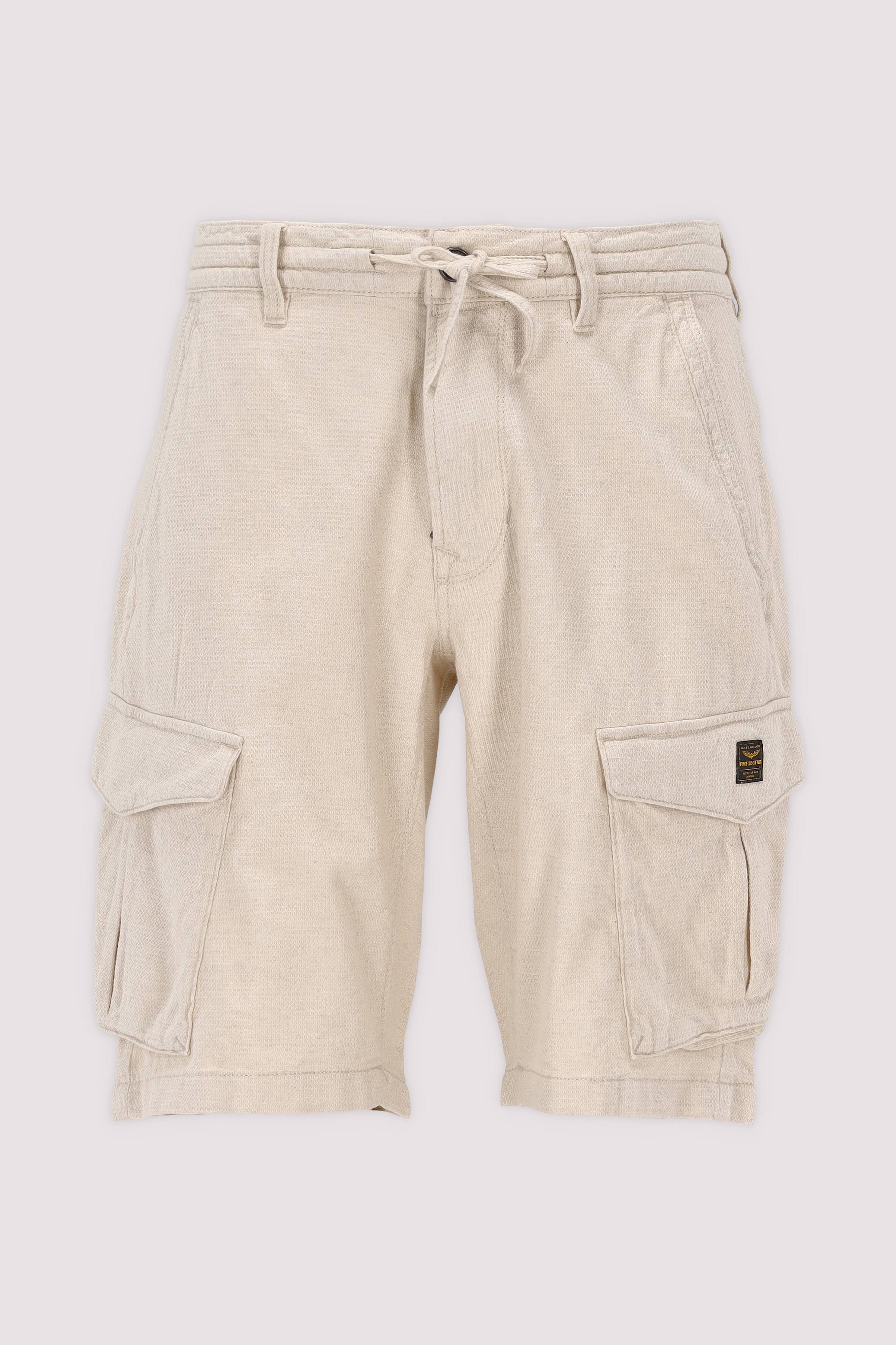 PME Legend Shorts Leinenmix Braun