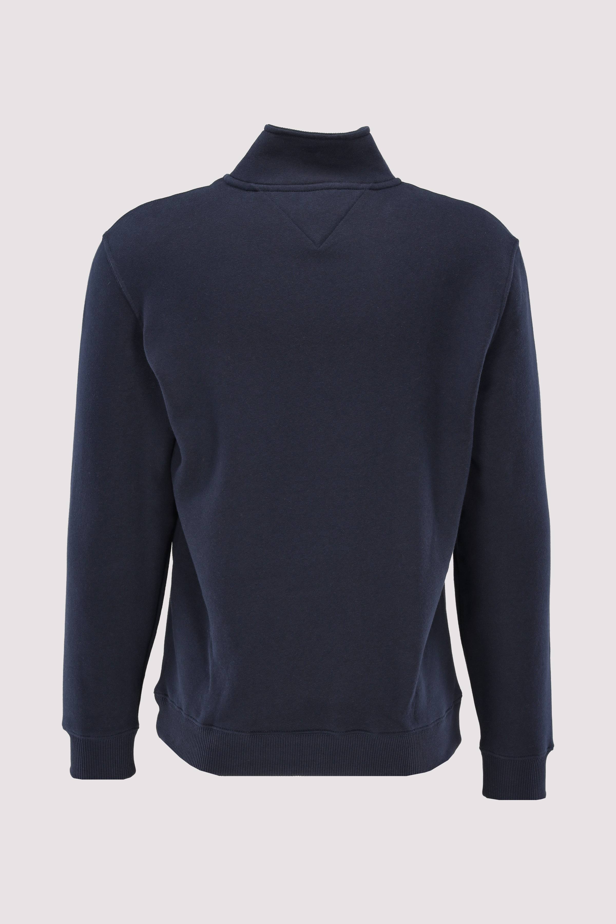 TJM REG FLEECE 1/4ZIP MOCK NEC