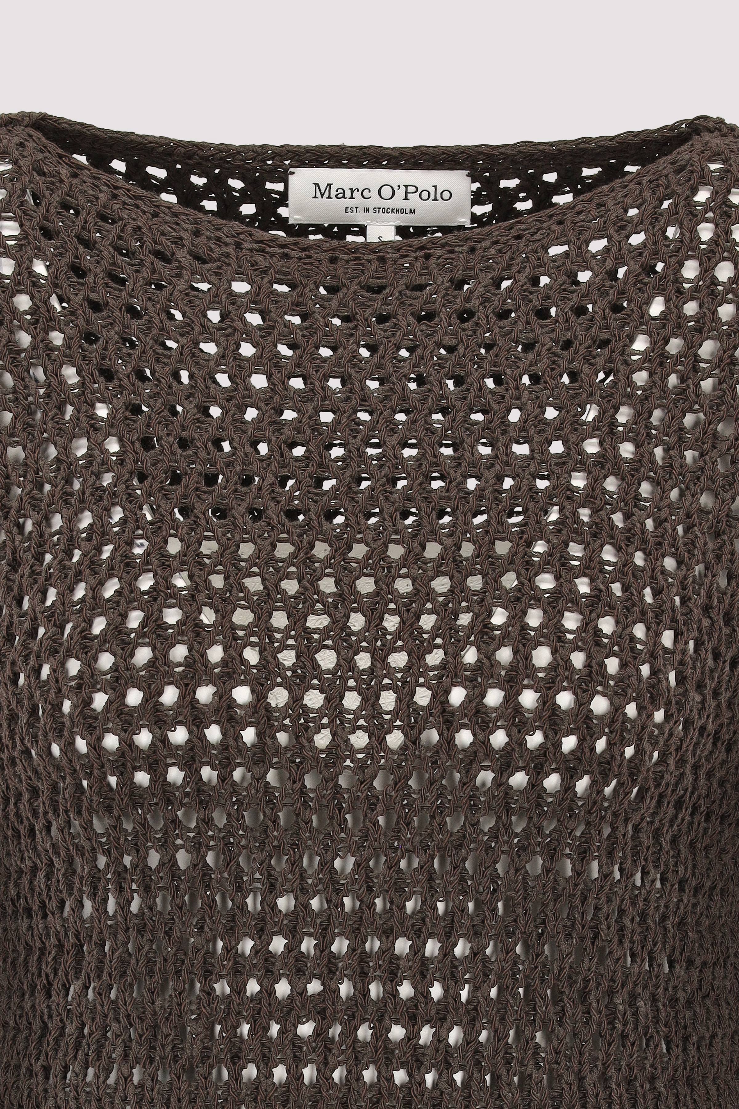 Marc O Polo Casual - Marc O'Polo Damen Rundhalspullover Grün