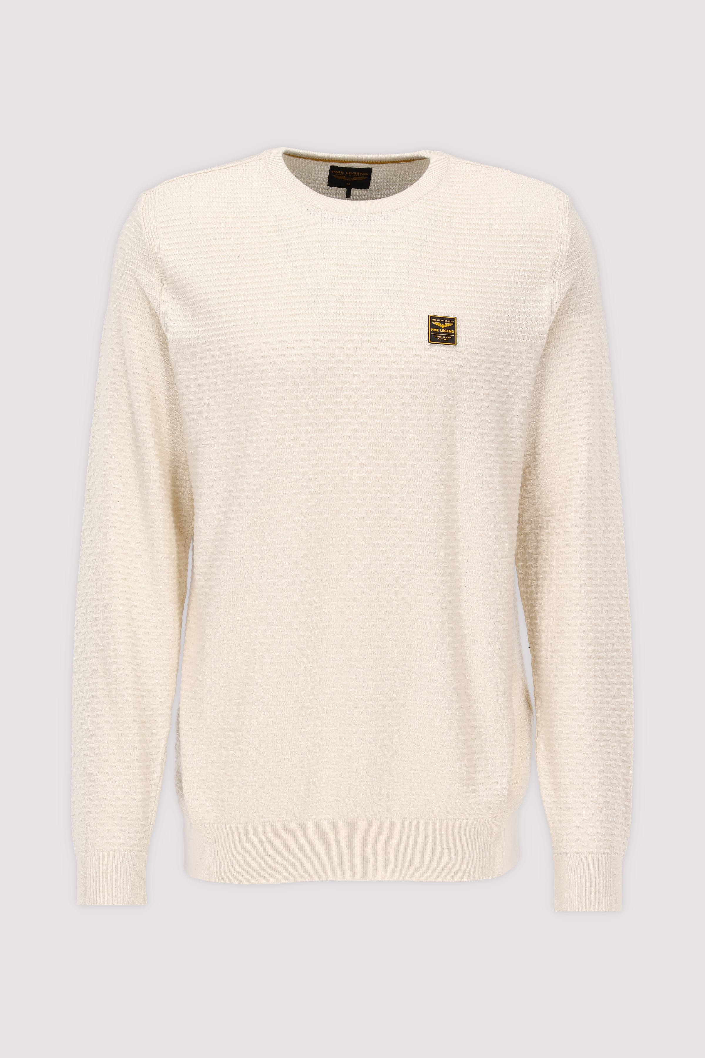 R-neck cotton mouline