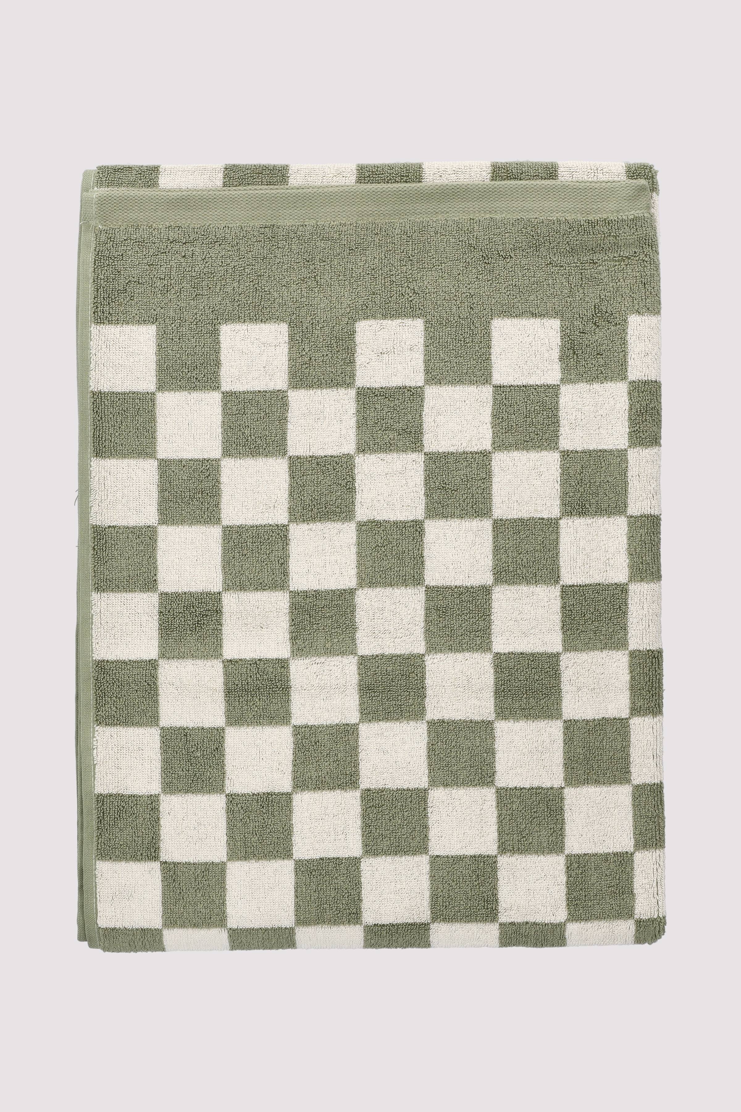 Checker Duschtuch