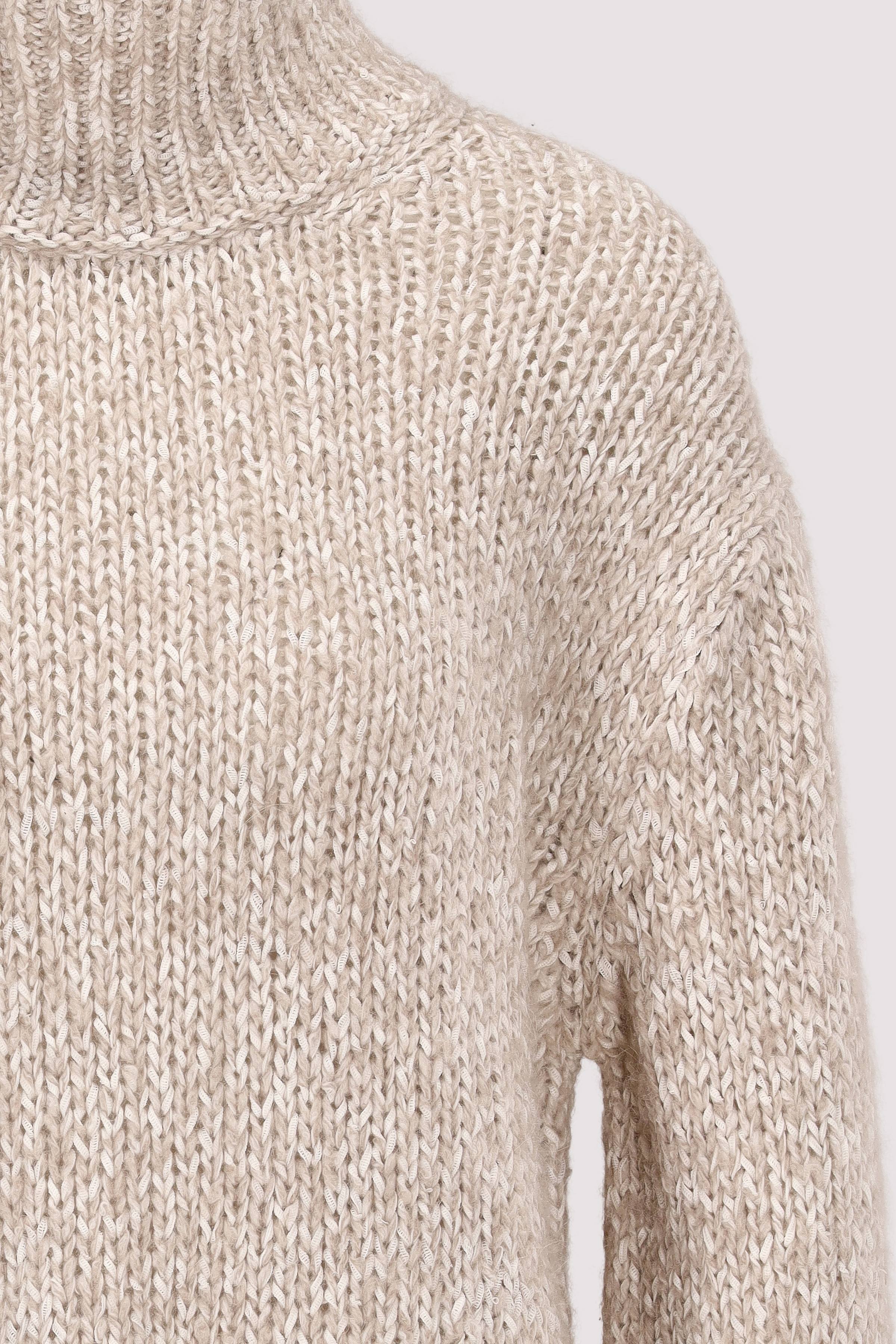 Marc O Polo Casual - Marc O'Polo V-Ausschnitt-Pullover braun
