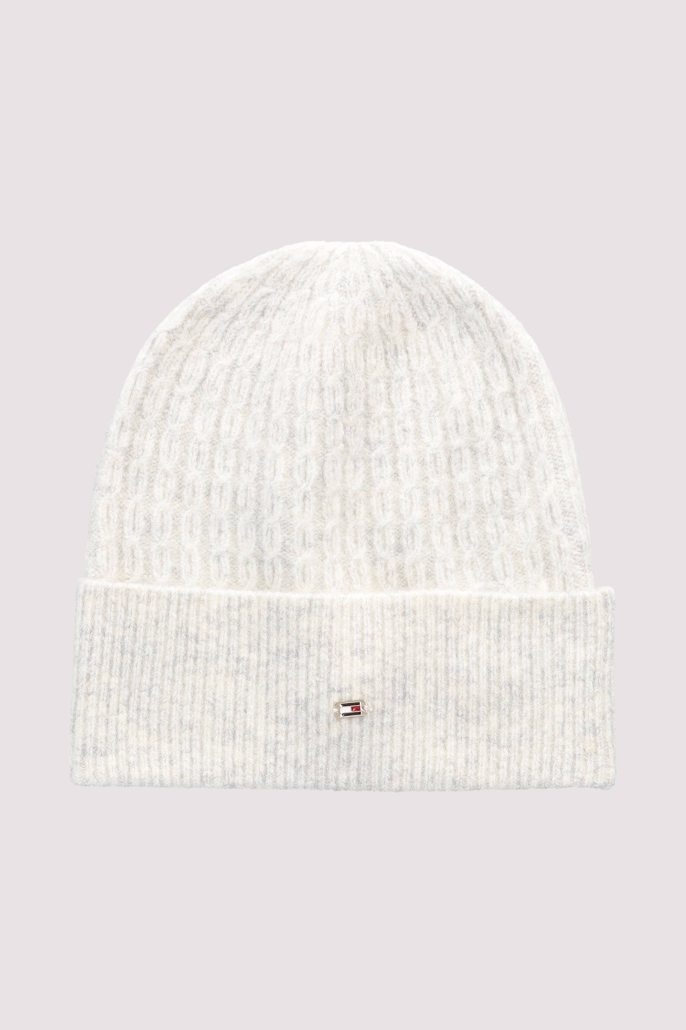 TH CABLE ENAMEL FLAG BEANIE