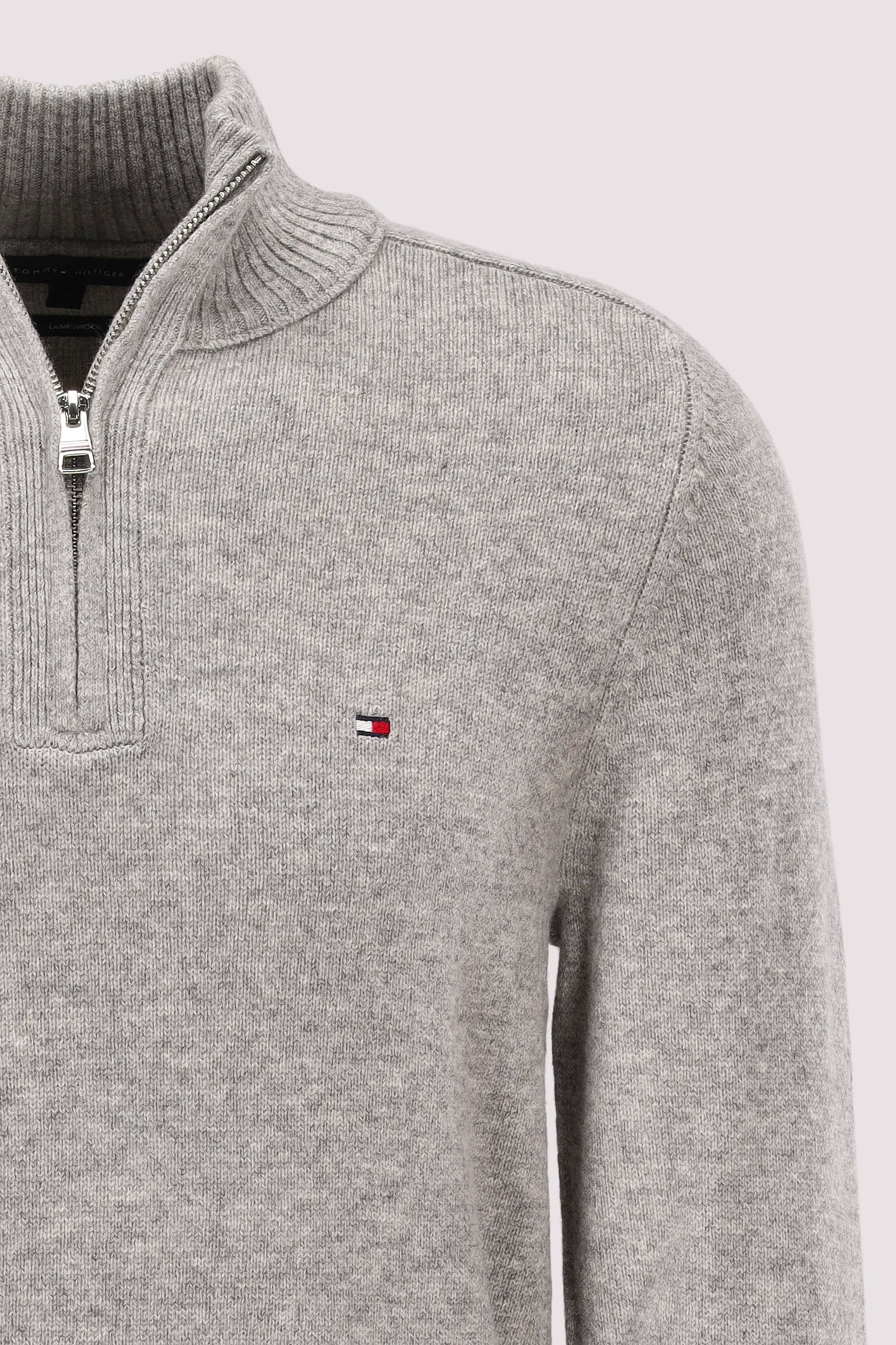 Tommy Hilfiger - LAMBSWOOL ZIP MOCK