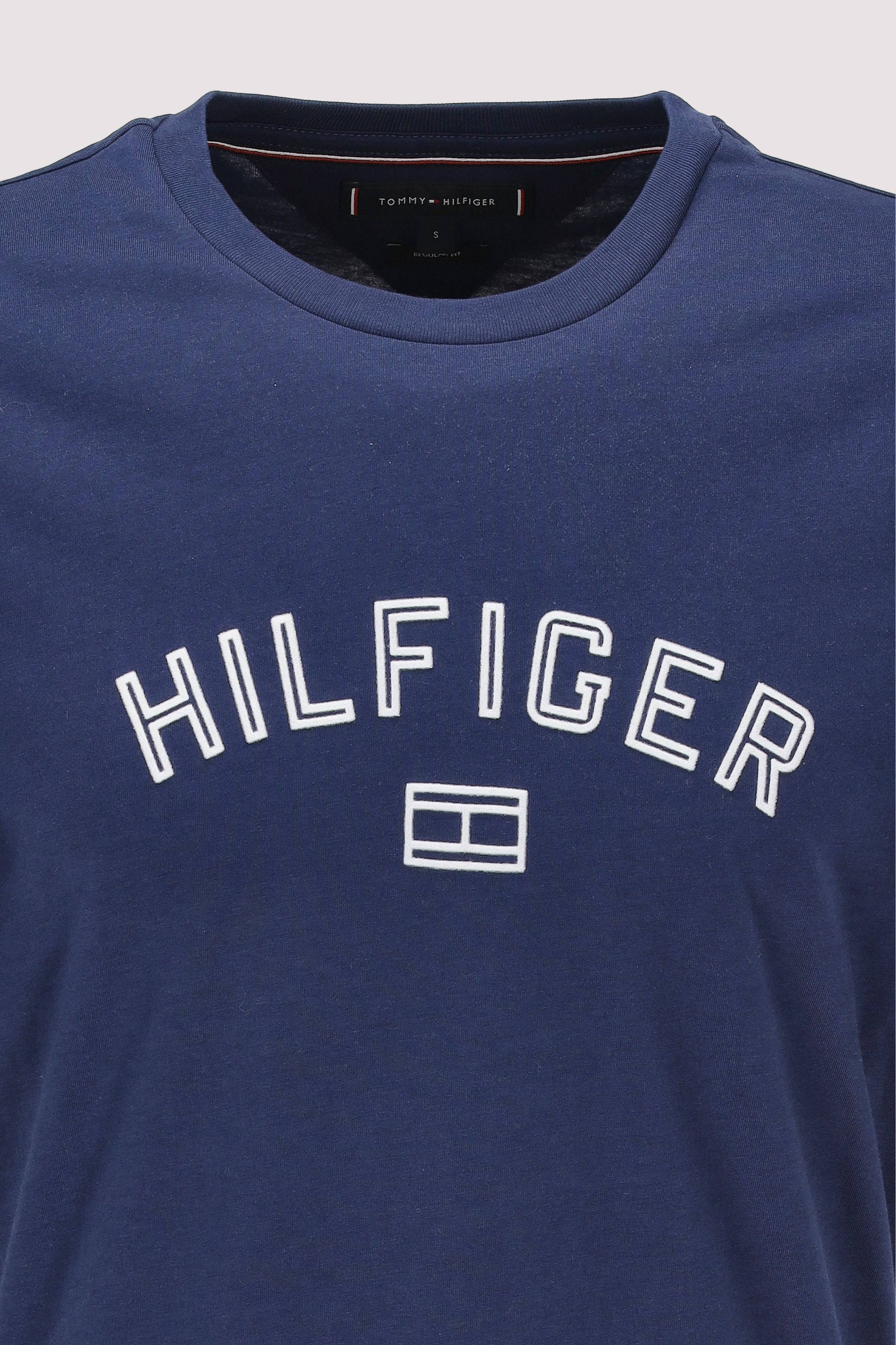 Tommy Hilfiger - HILFIGER FLOCK TEE Tommy Hilfiger - HILFIGER FLOCK TEE