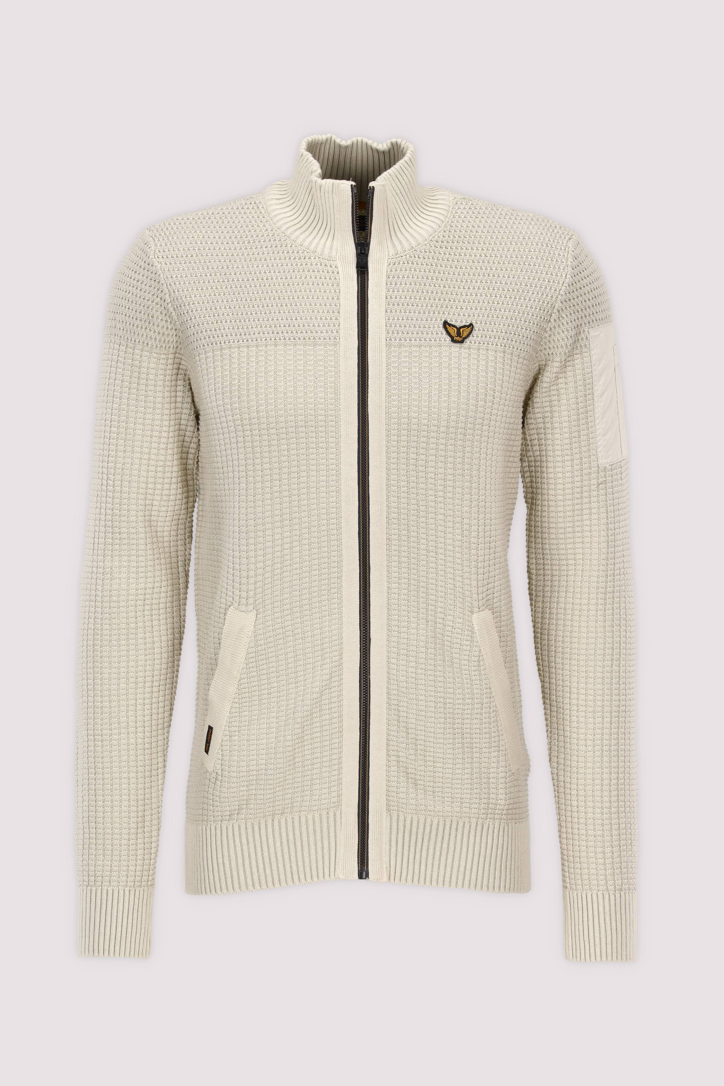 Kurze Strickjacke beige von PME Legend