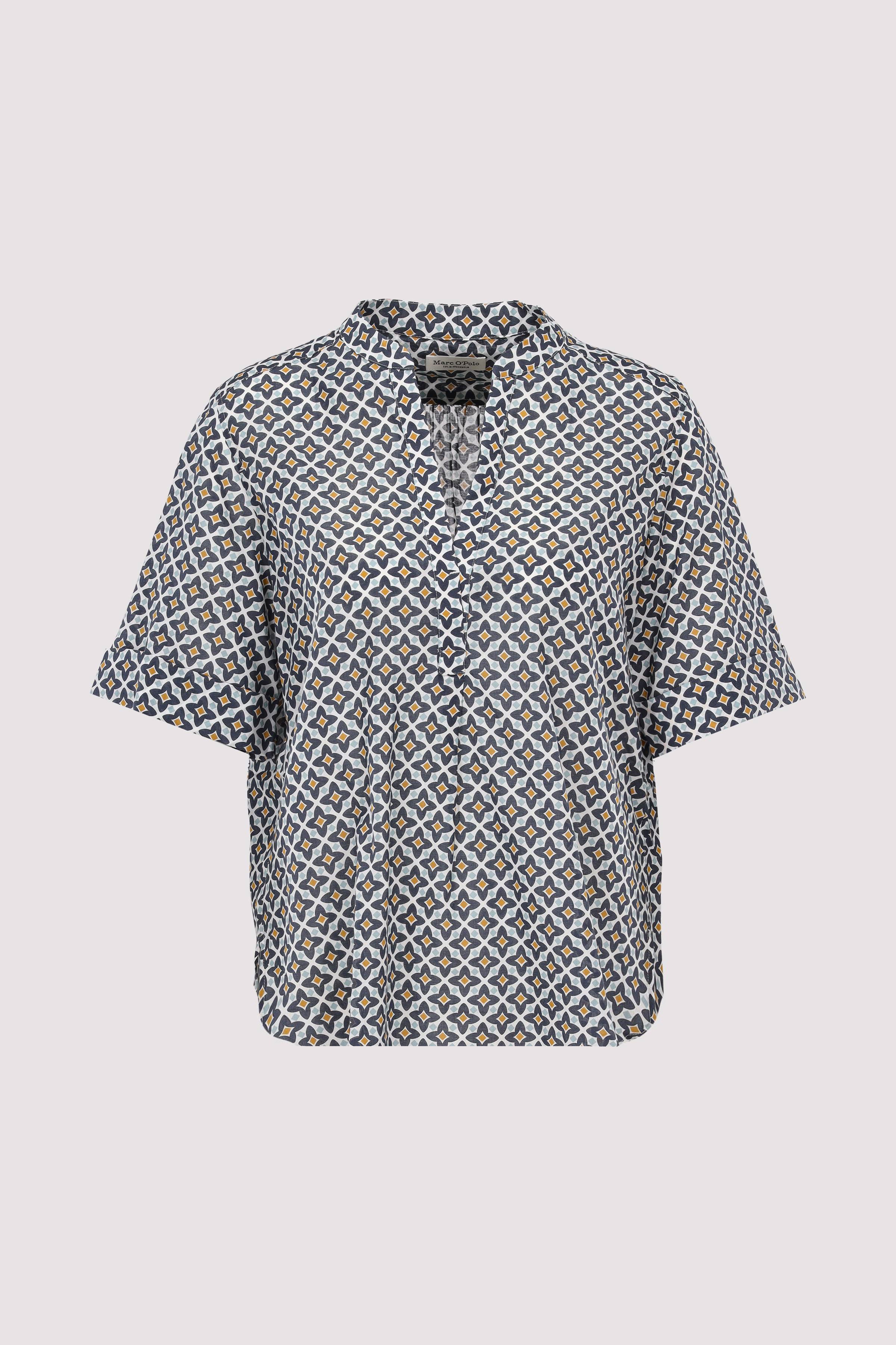 Short sleeve tunic, v-neck, fe