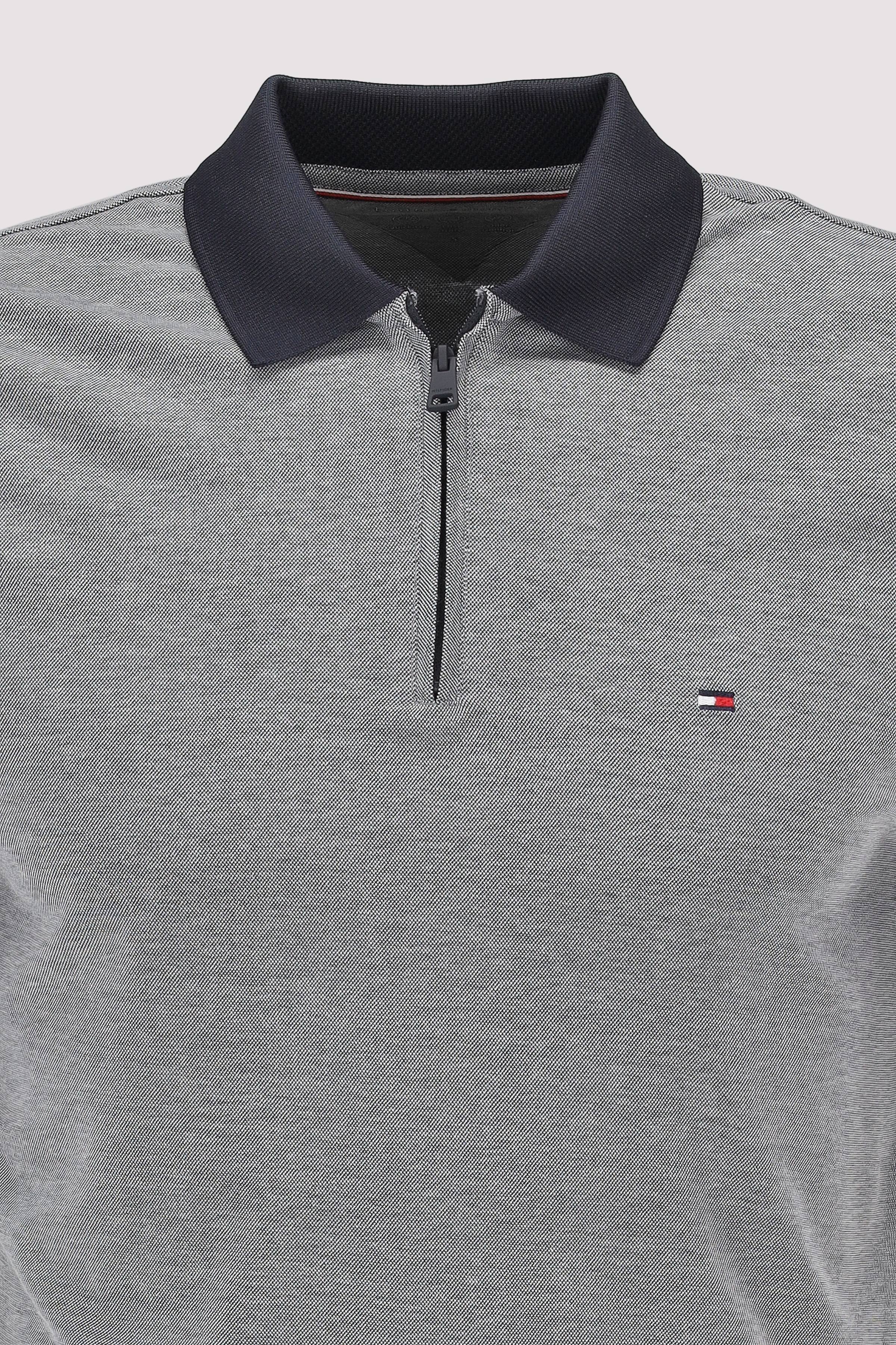 Tommy Hilfiger - PERFORMANCE OXFORD ZIP REG POL Tommy Hilfiger - PERFORMANCE OXFORD ZIP REG POL