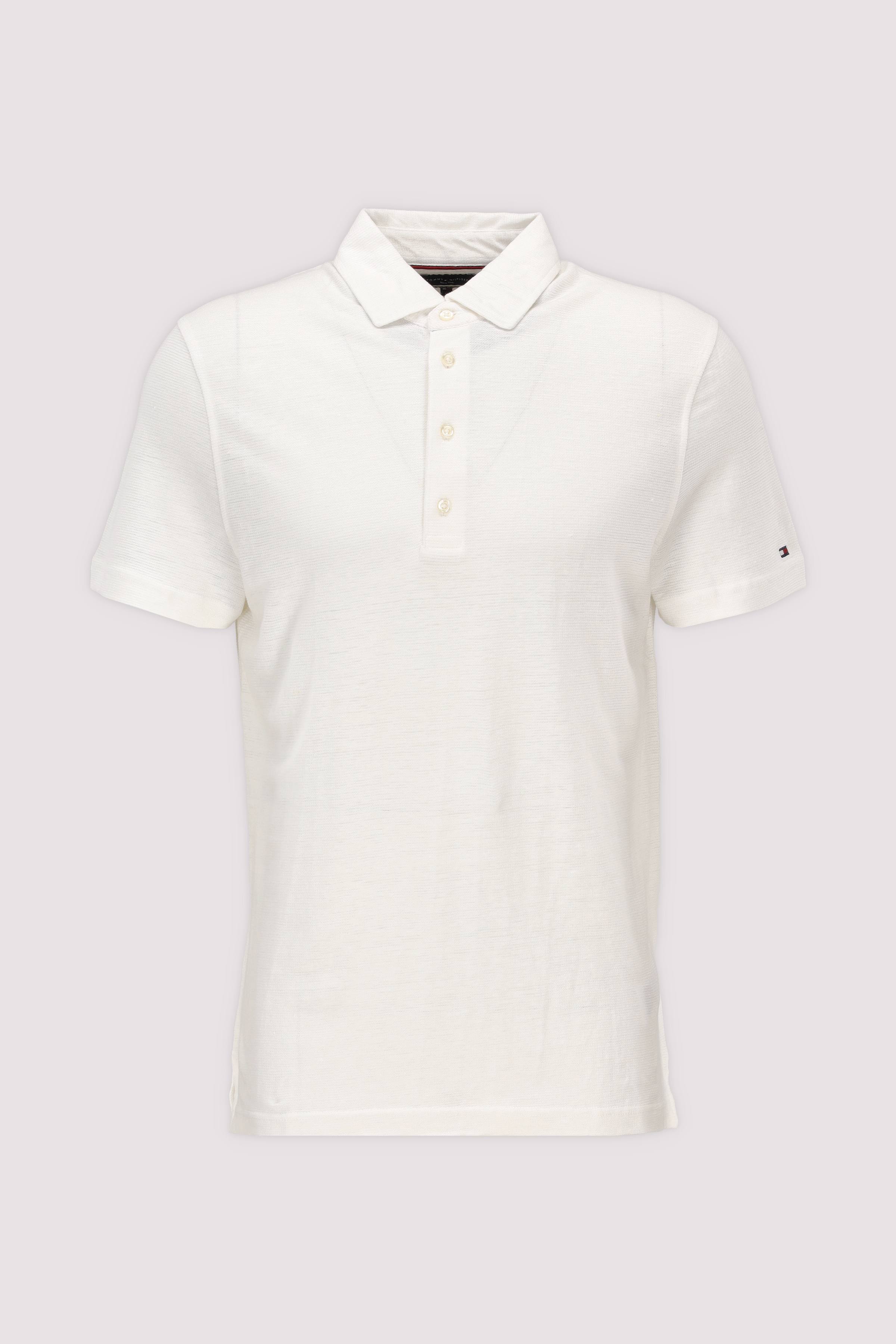 DC SPREAD COLLAR LINEN POLO