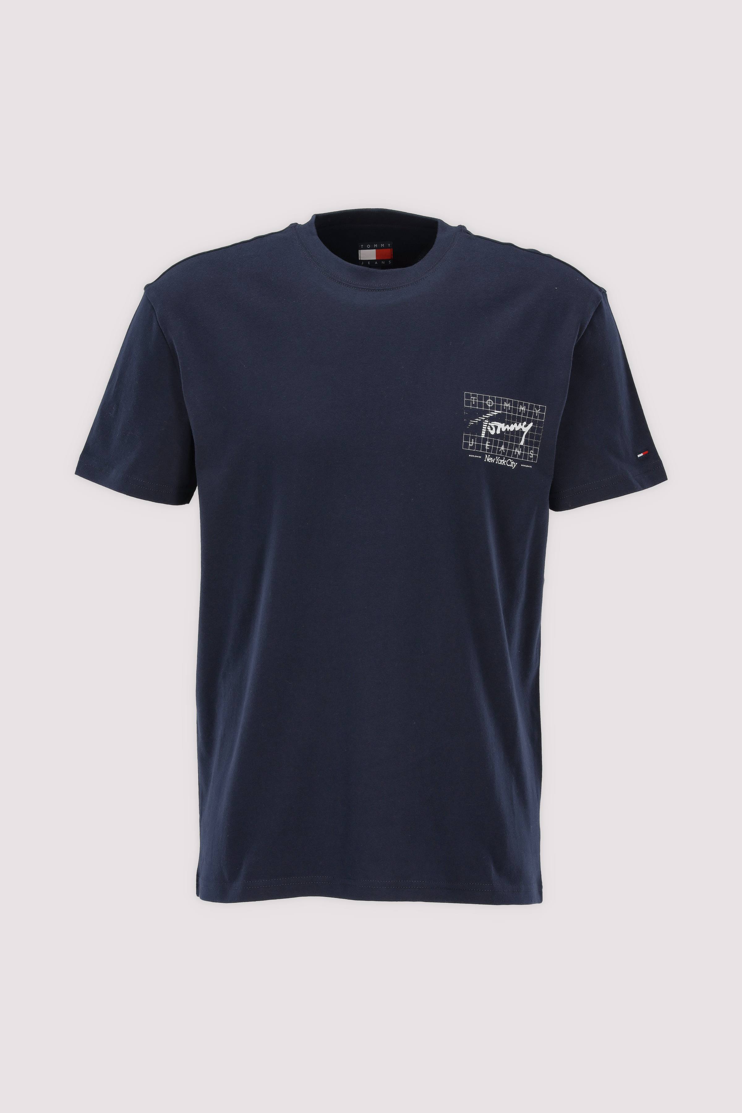 Tommy Hilfiger T-Shirt Blau Casual