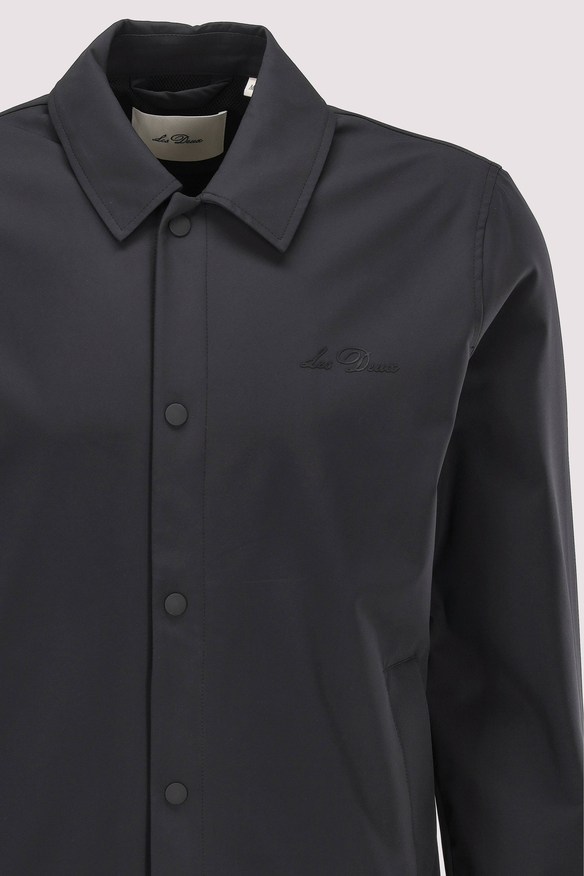 Les Deux - Les Deux Overshirt Black mit Stretch