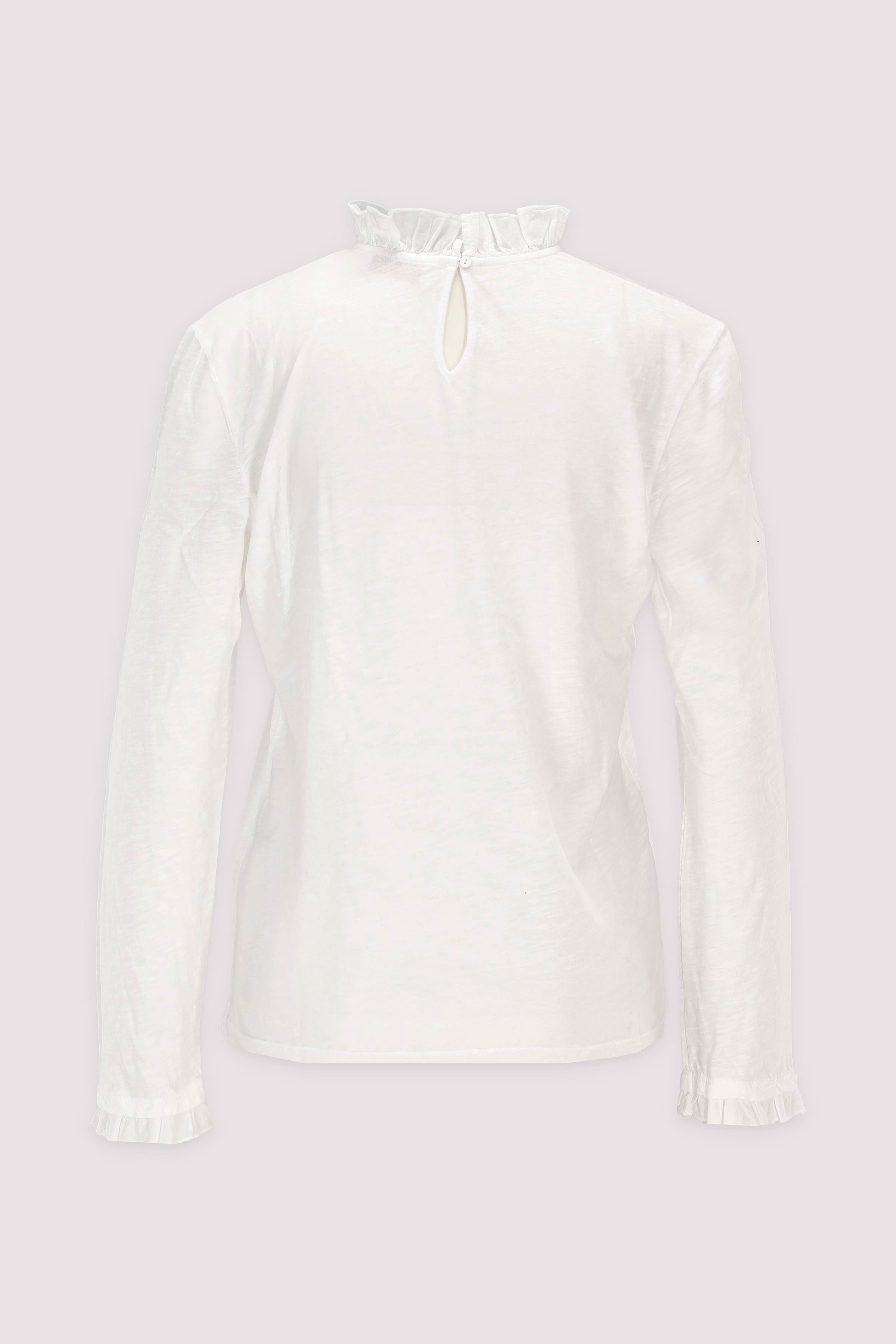 Rich & Royal - Organic Slub Frill Longsleeve Rich & Royal - Organic Slub Frill Longsleeve