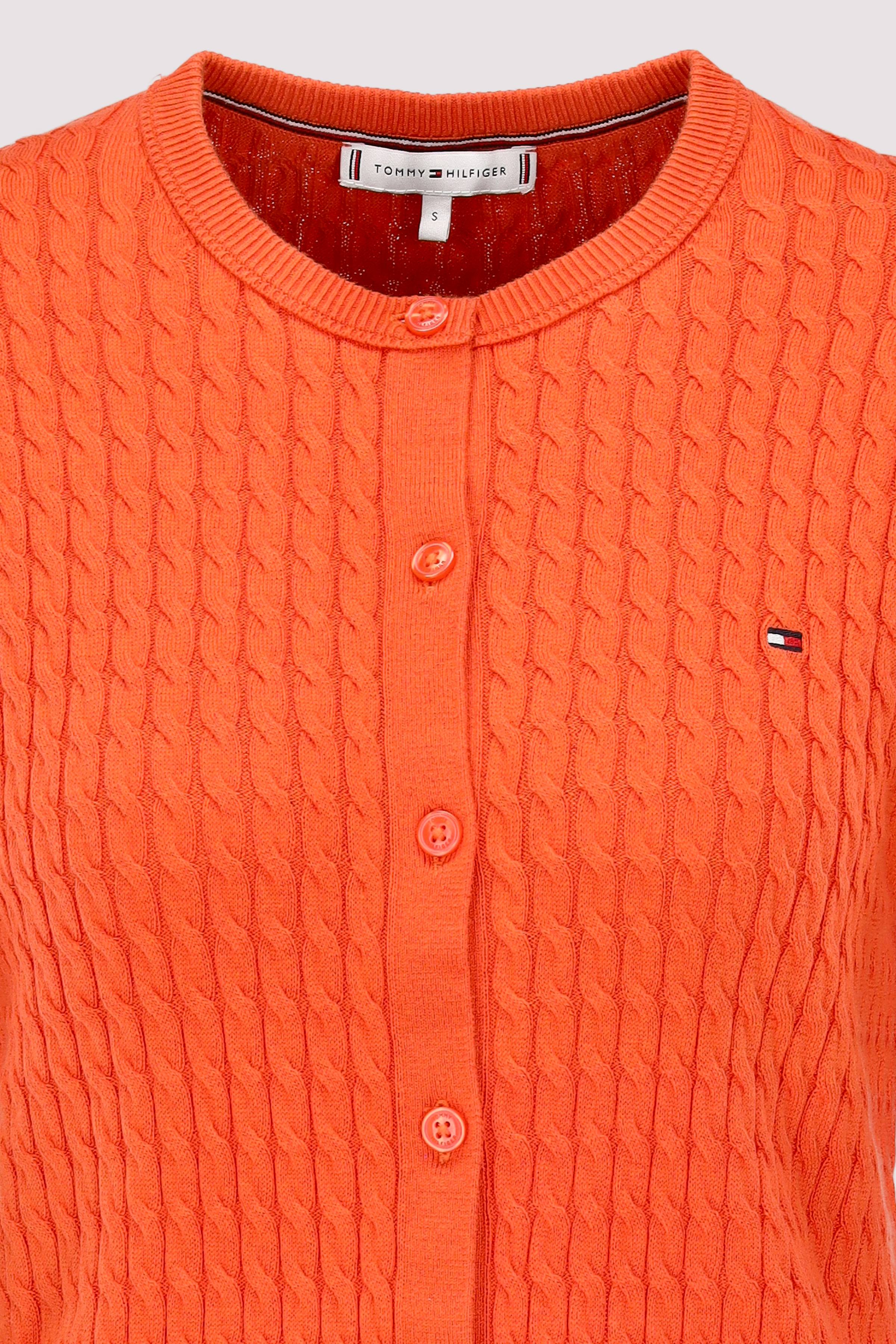 Tommy Hilfiger - CO CABLE FINE GG S/S C-NK CARD Tommy Hilfiger - CO CABLE FINE GG S/S C-NK CARD