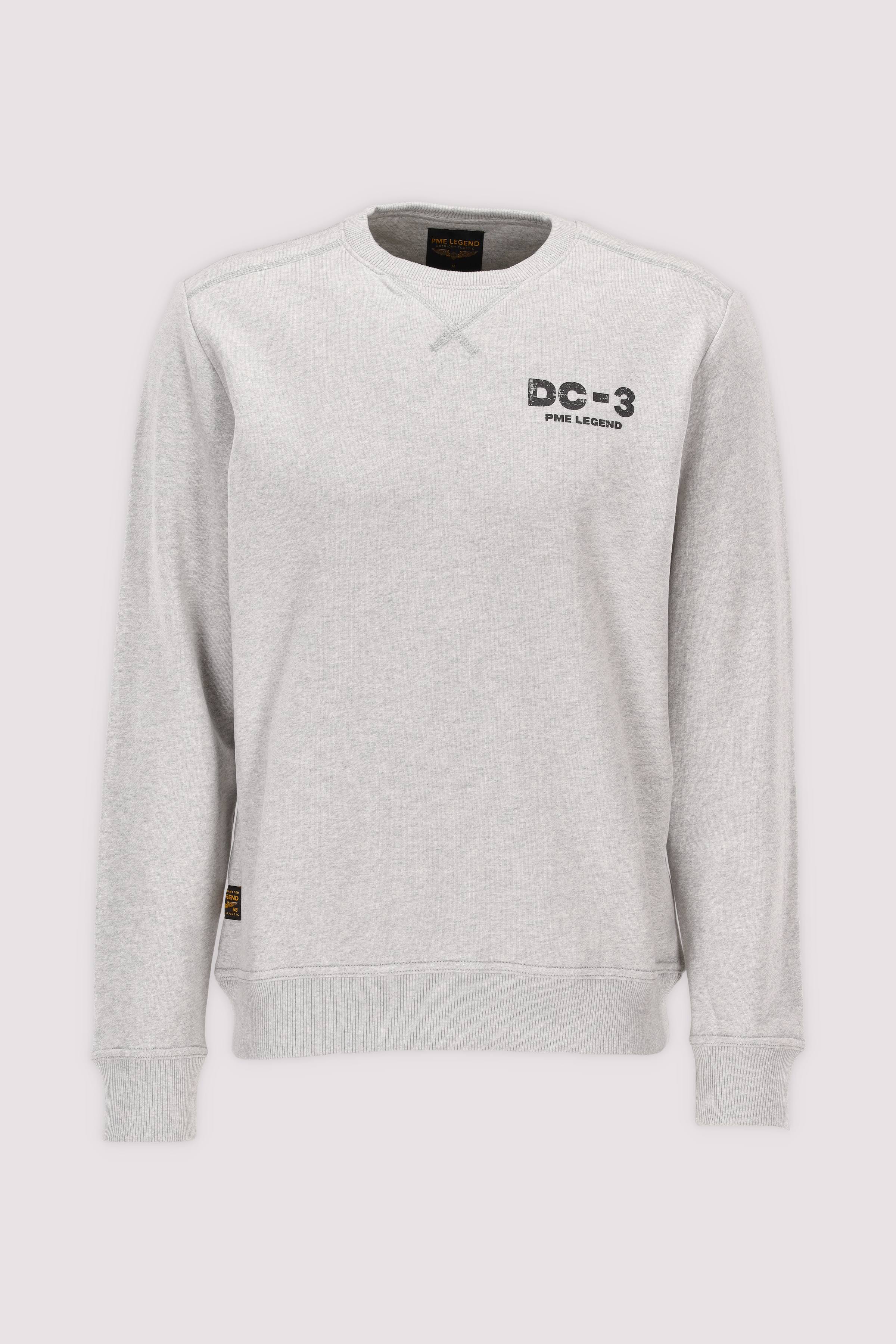 PME Legend Sweatshirt grau, Baumwolle, P