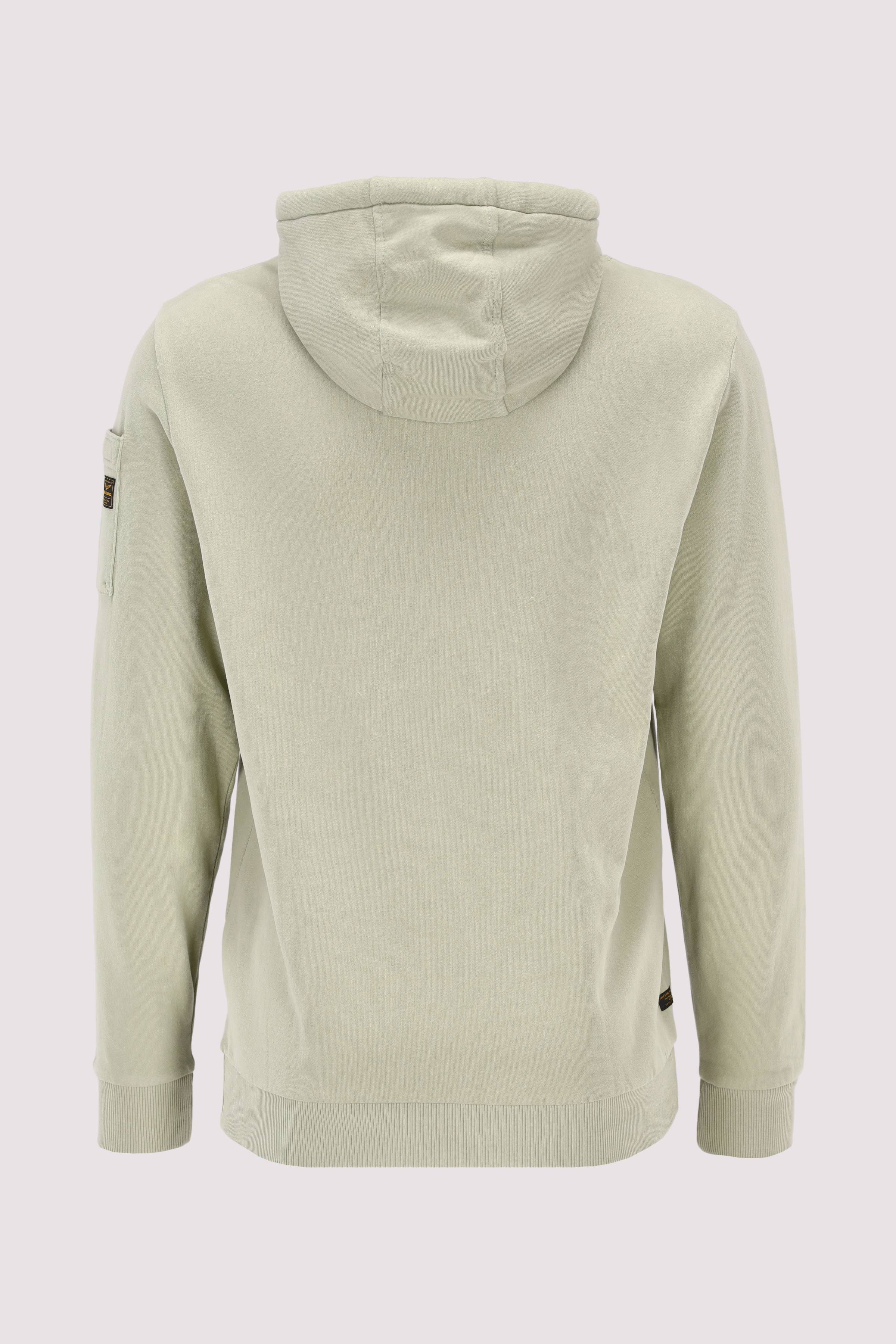 Hooded brushed terry