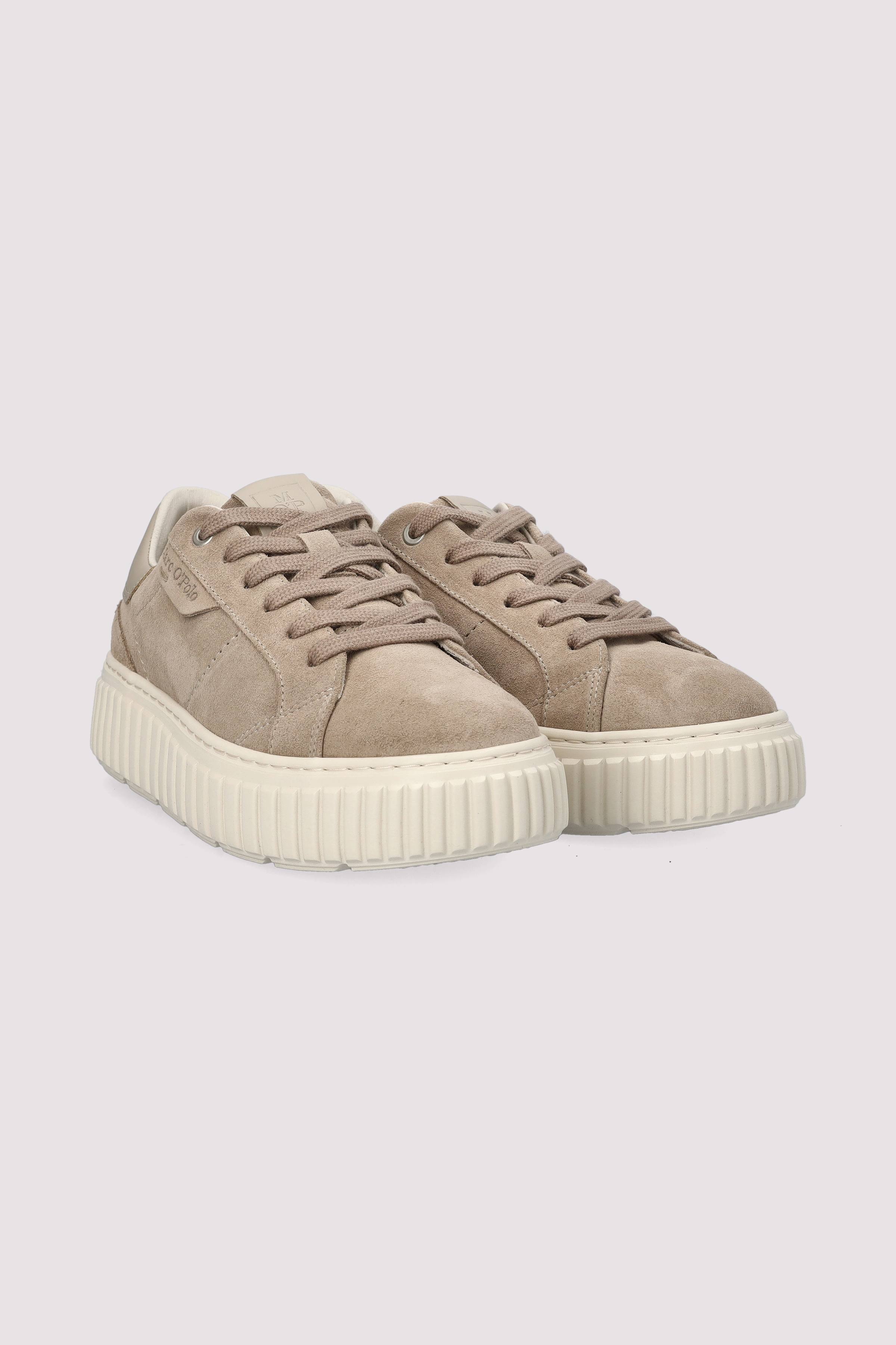 Marc O Polo Schuhe - Marc O'Polo Damen Sneaker Taupe