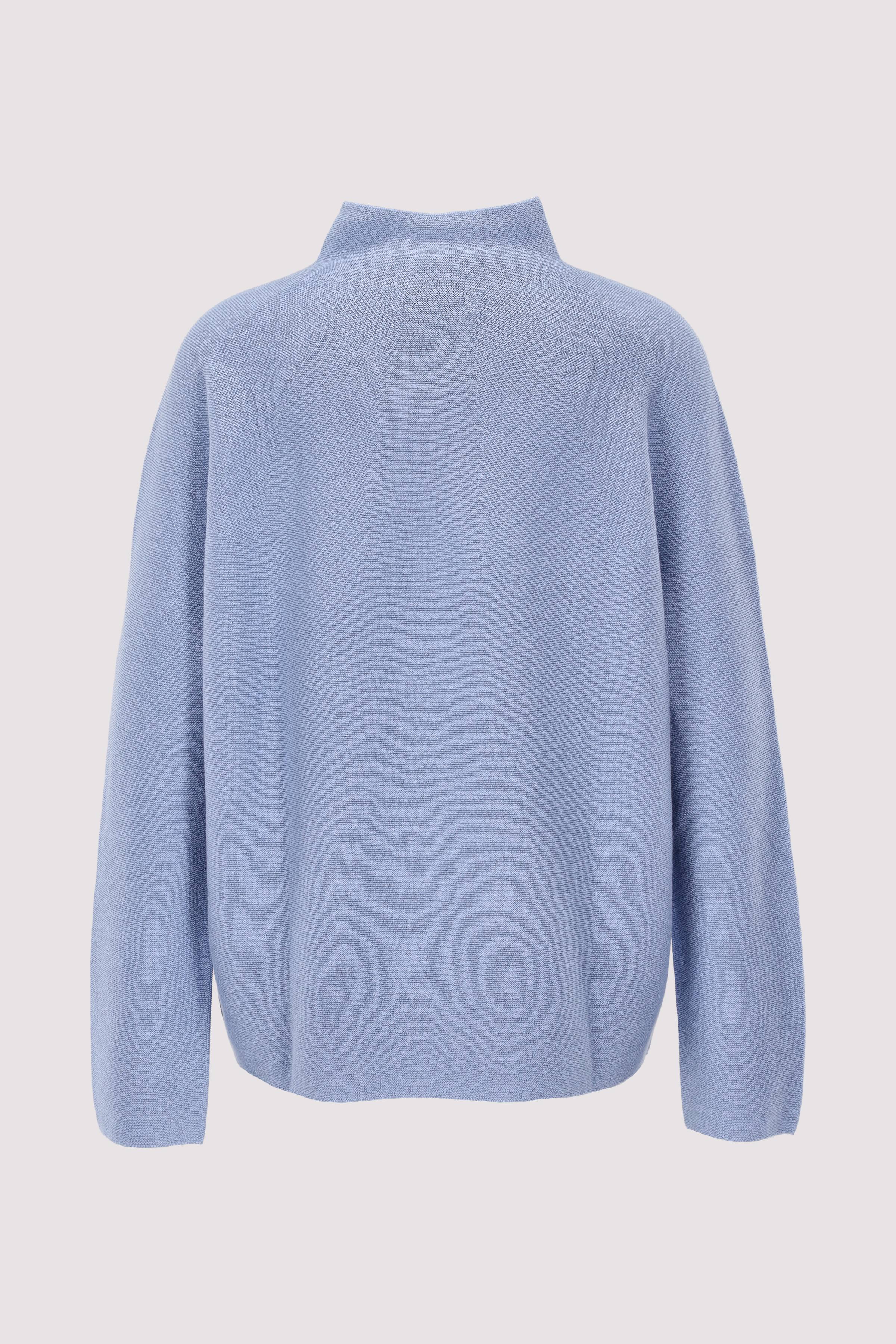 Pullover, longsleeve, stand-up
