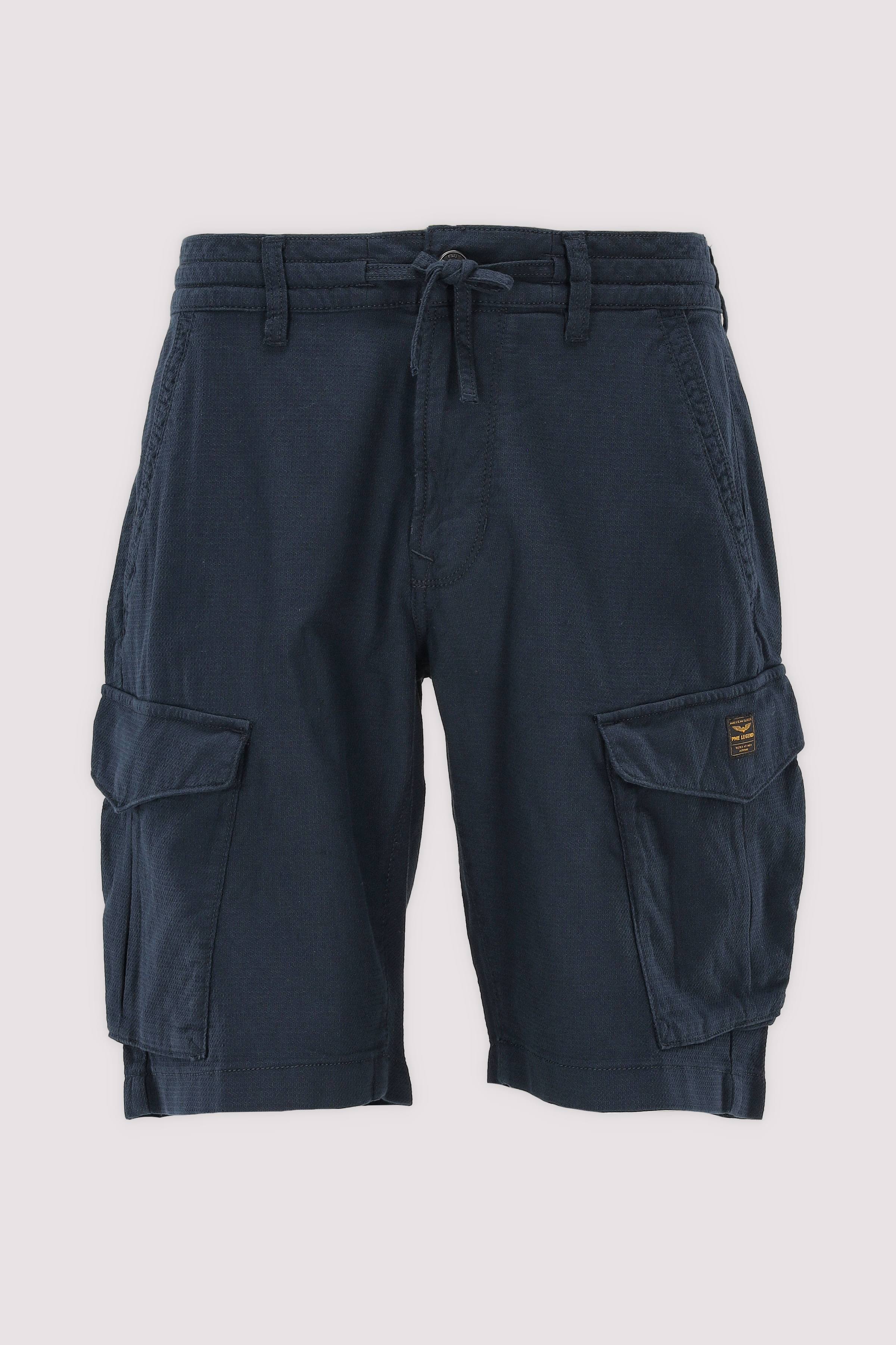 PME Legend Shorts Leinenmix Grau
