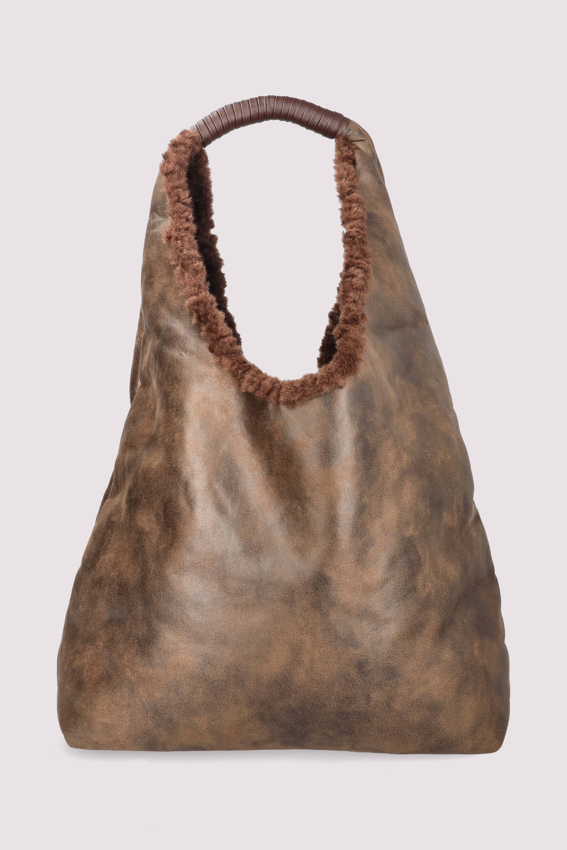 Crazy Lou - Crazy Lou Handtasche braun praktisch