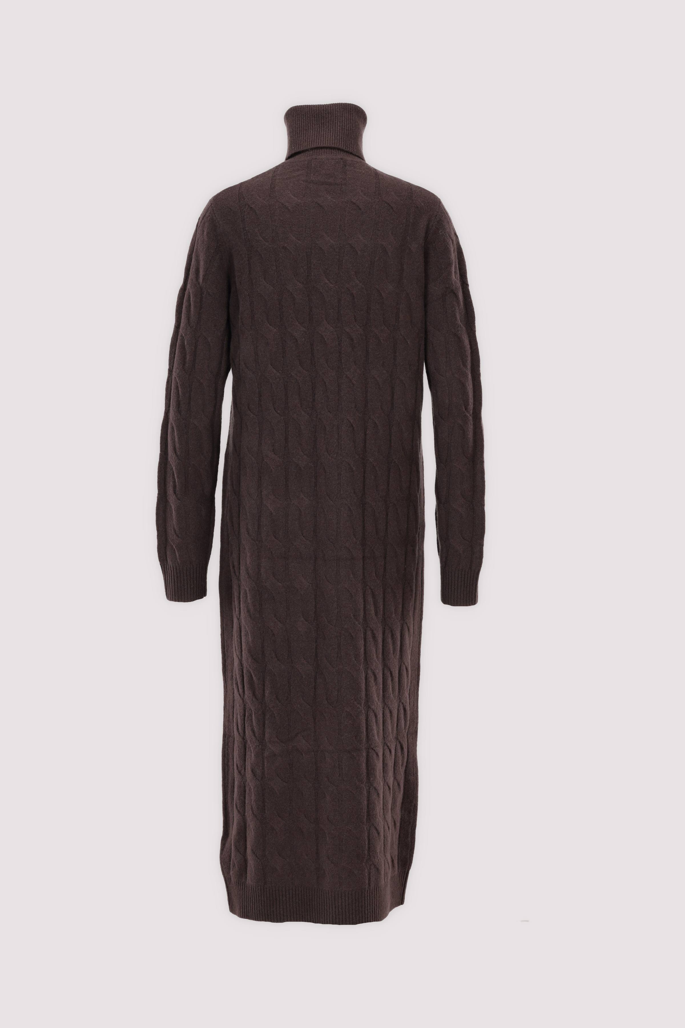 Tommy Hilfiger Strickkleid Braun