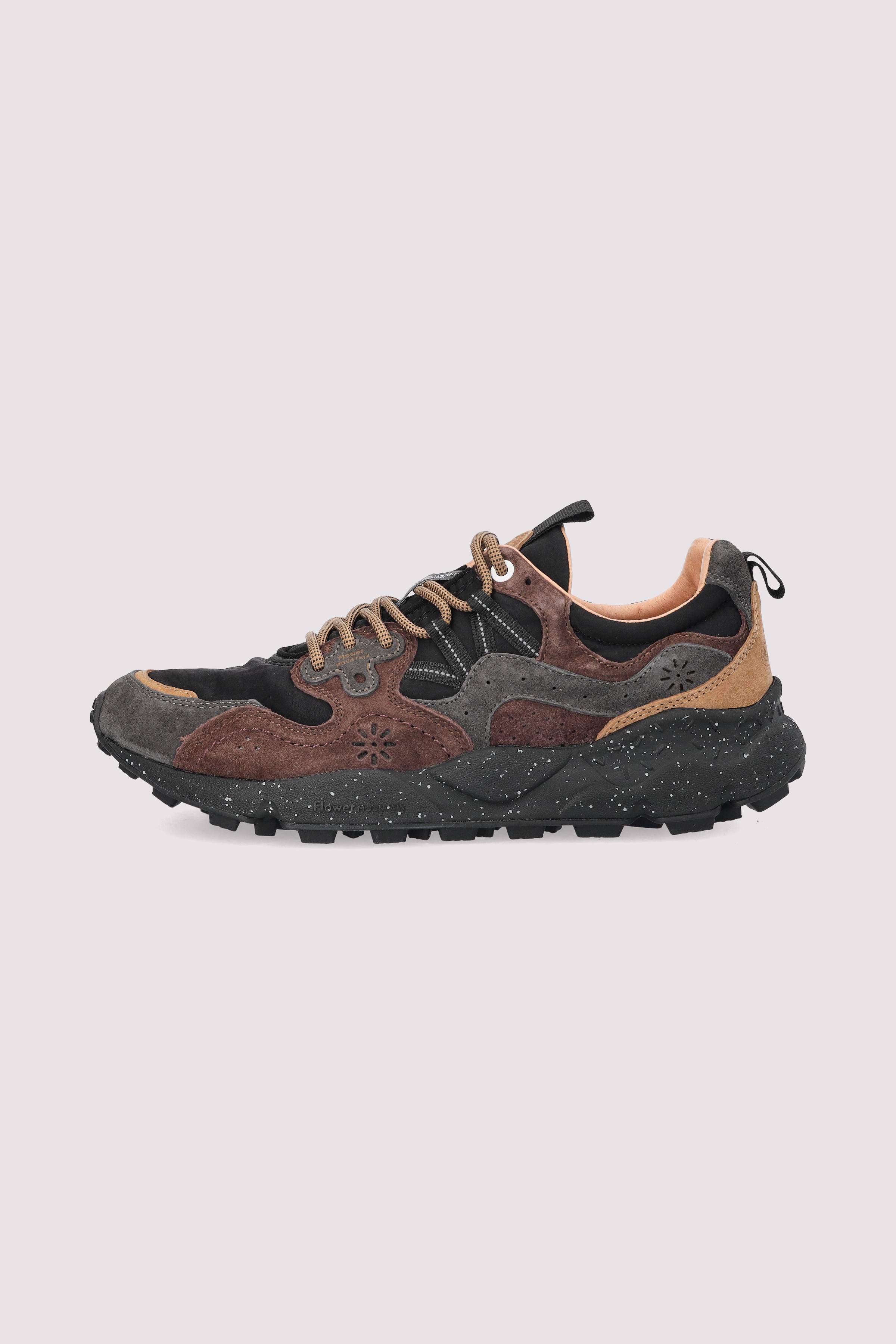 Flower Mountain Sneaker Schwarz