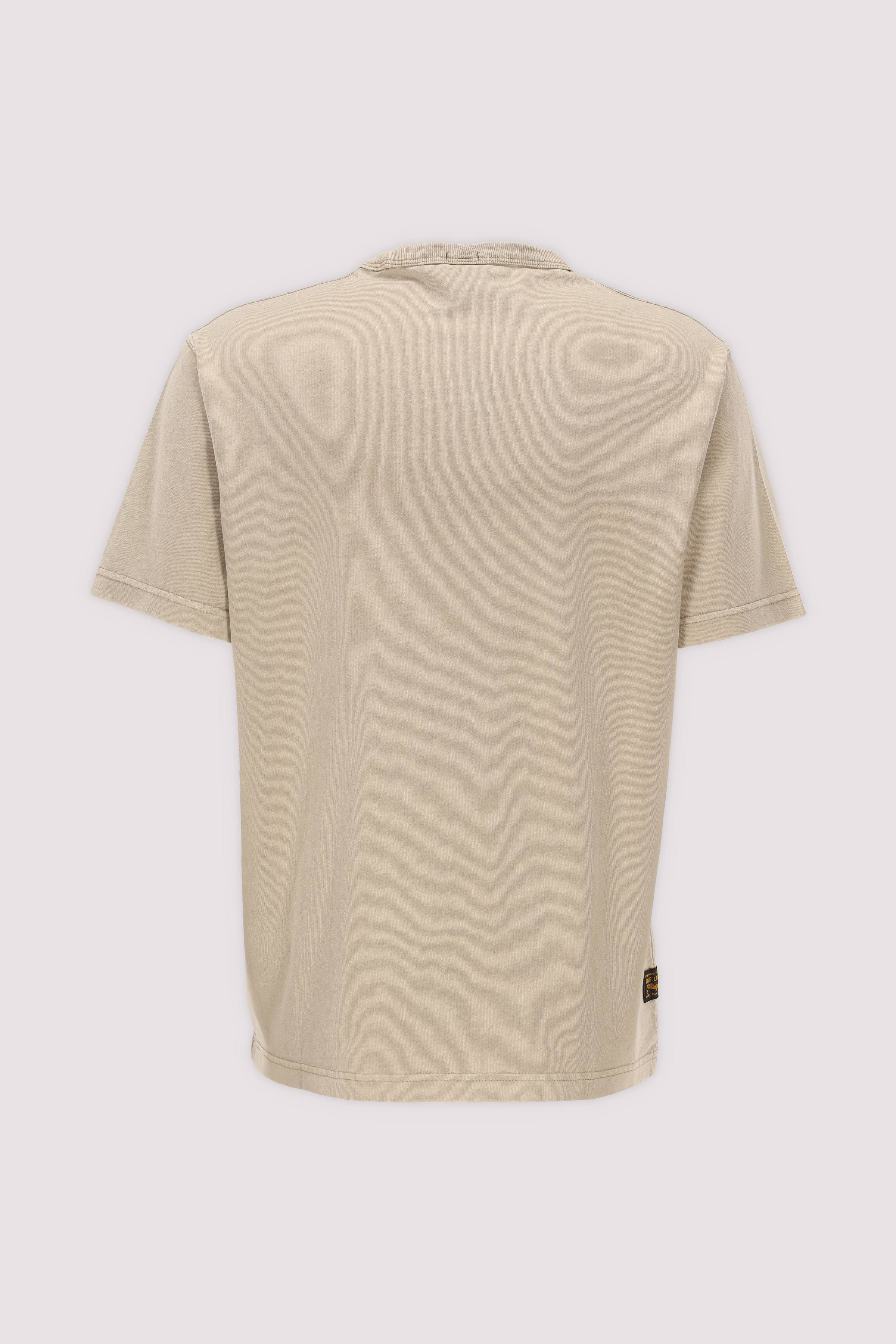 Short sleeve r-neck soft open
