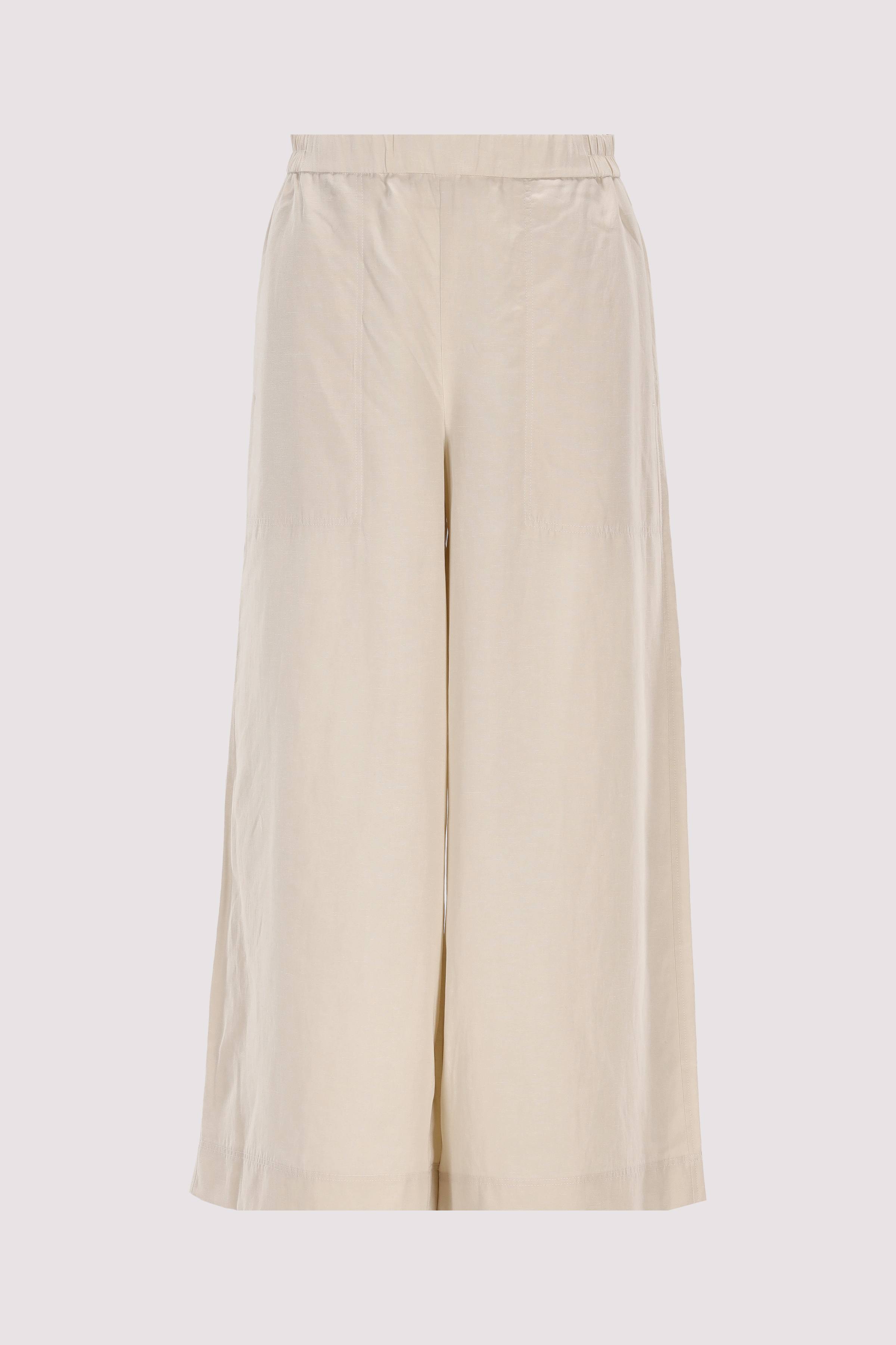 Pants, culotte style, elastic 