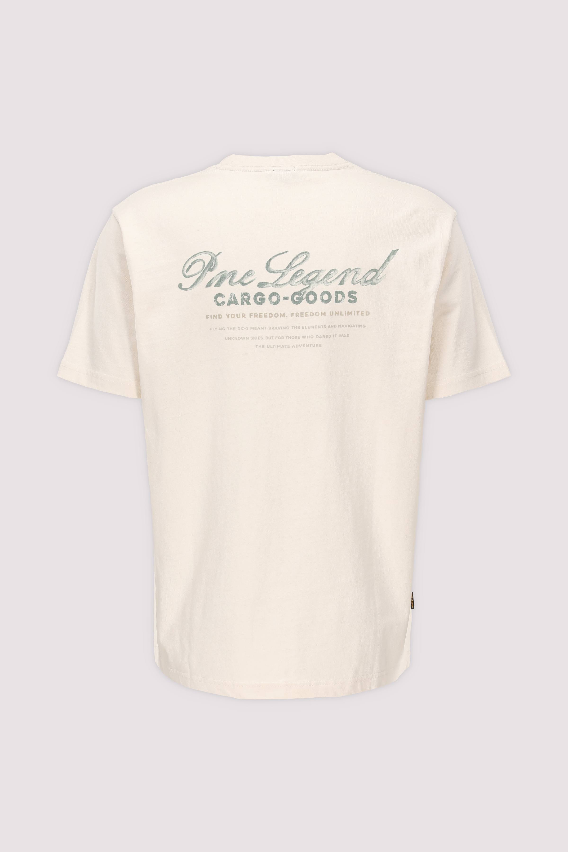Short sleeve r-neck heavy open