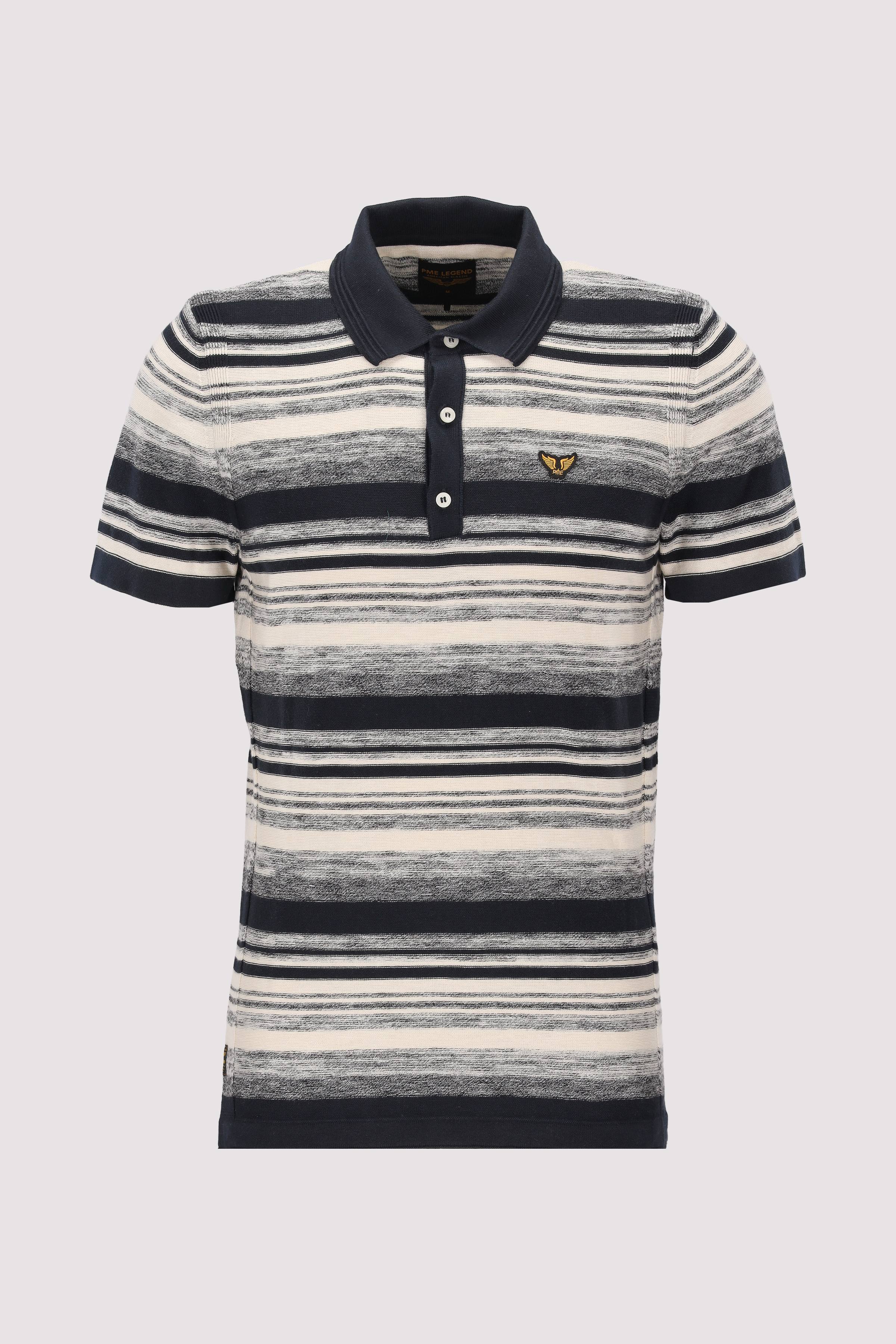 Short sleeve polo cotton slub 