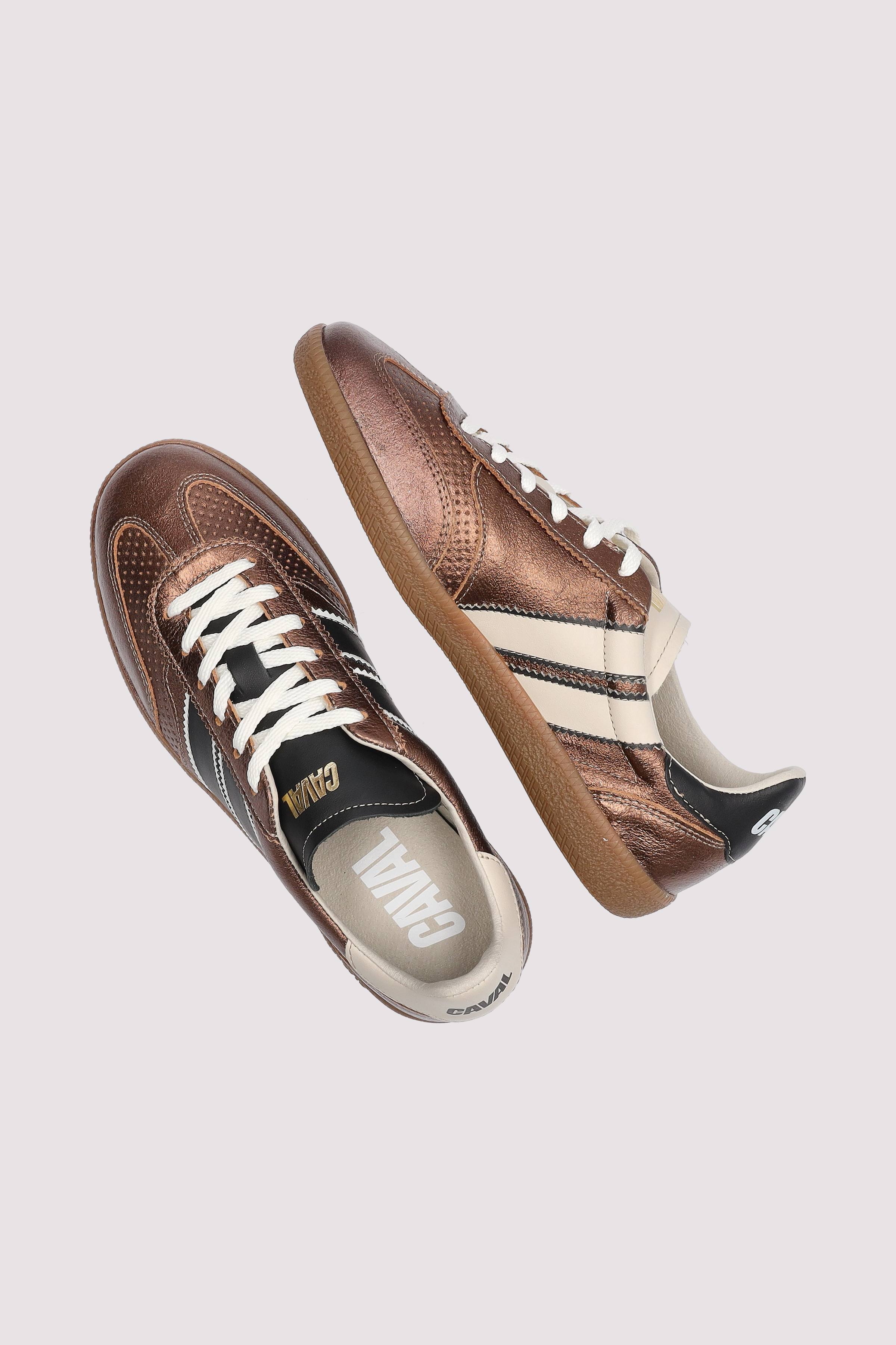 Caval - Caval Damen Sneaker Braun Sun dance