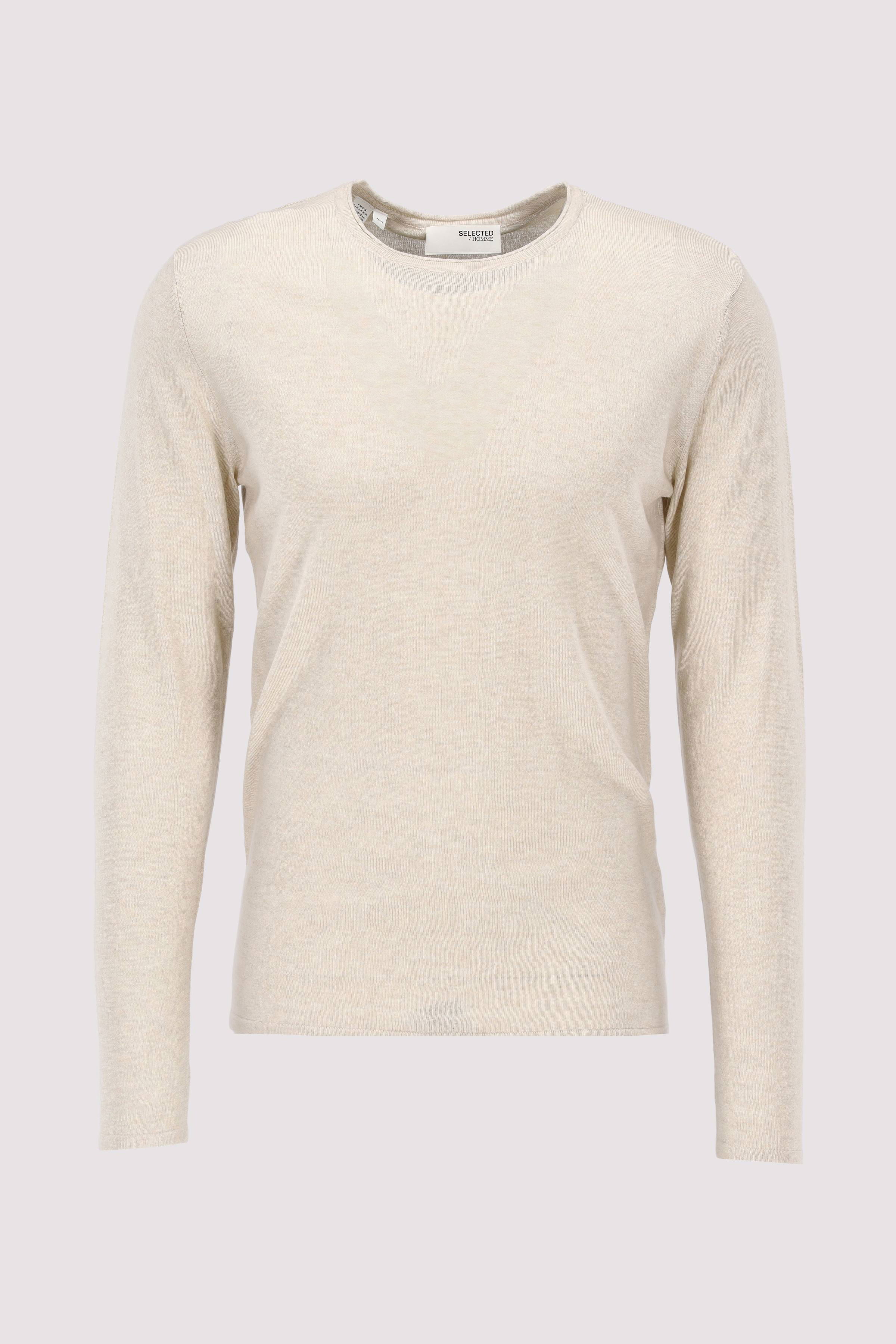 SLHROME LS KNIT CREW NECK NOOS