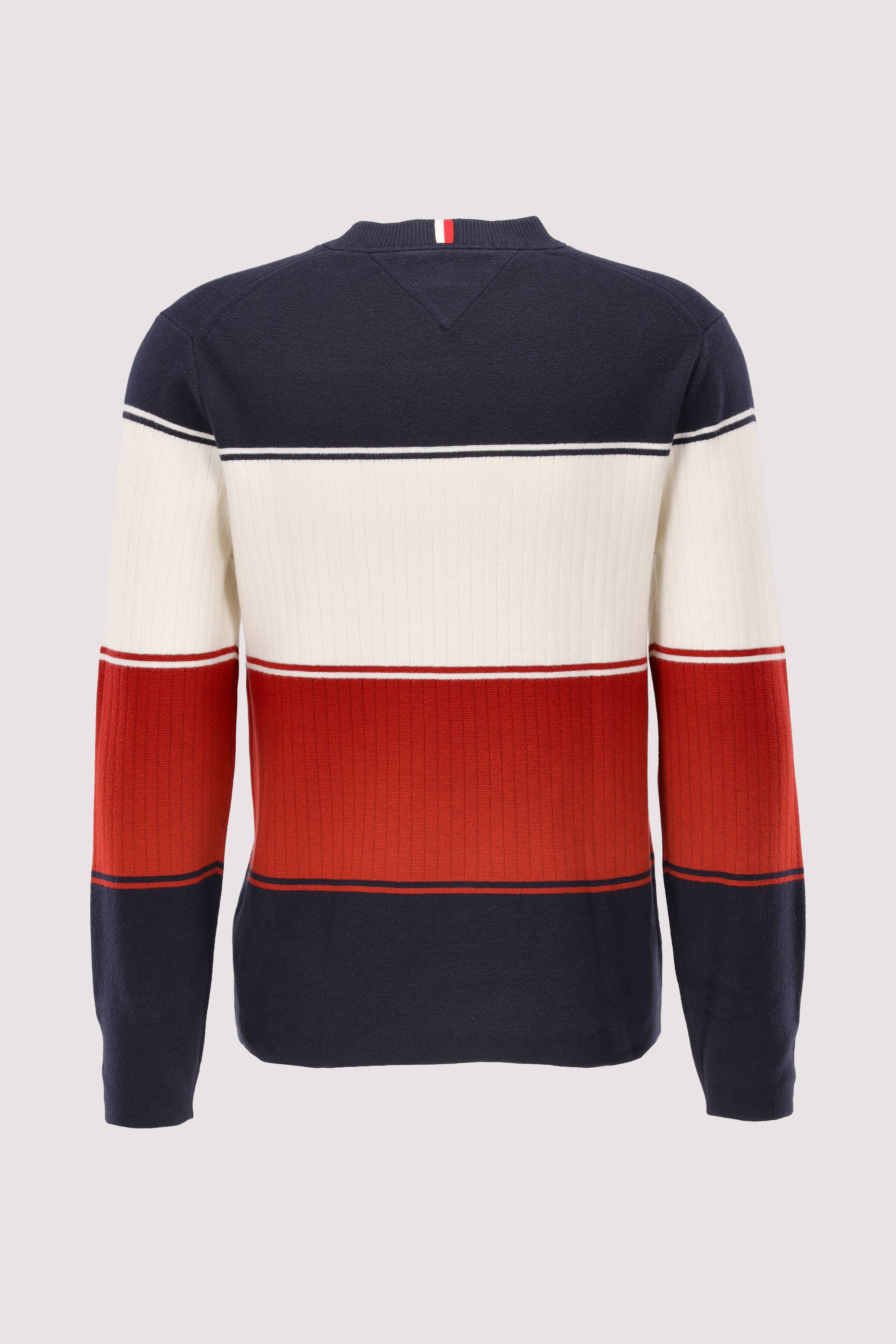 MILANO COLOURBLOCK CREW NECK | Blue | M | 8720636708089